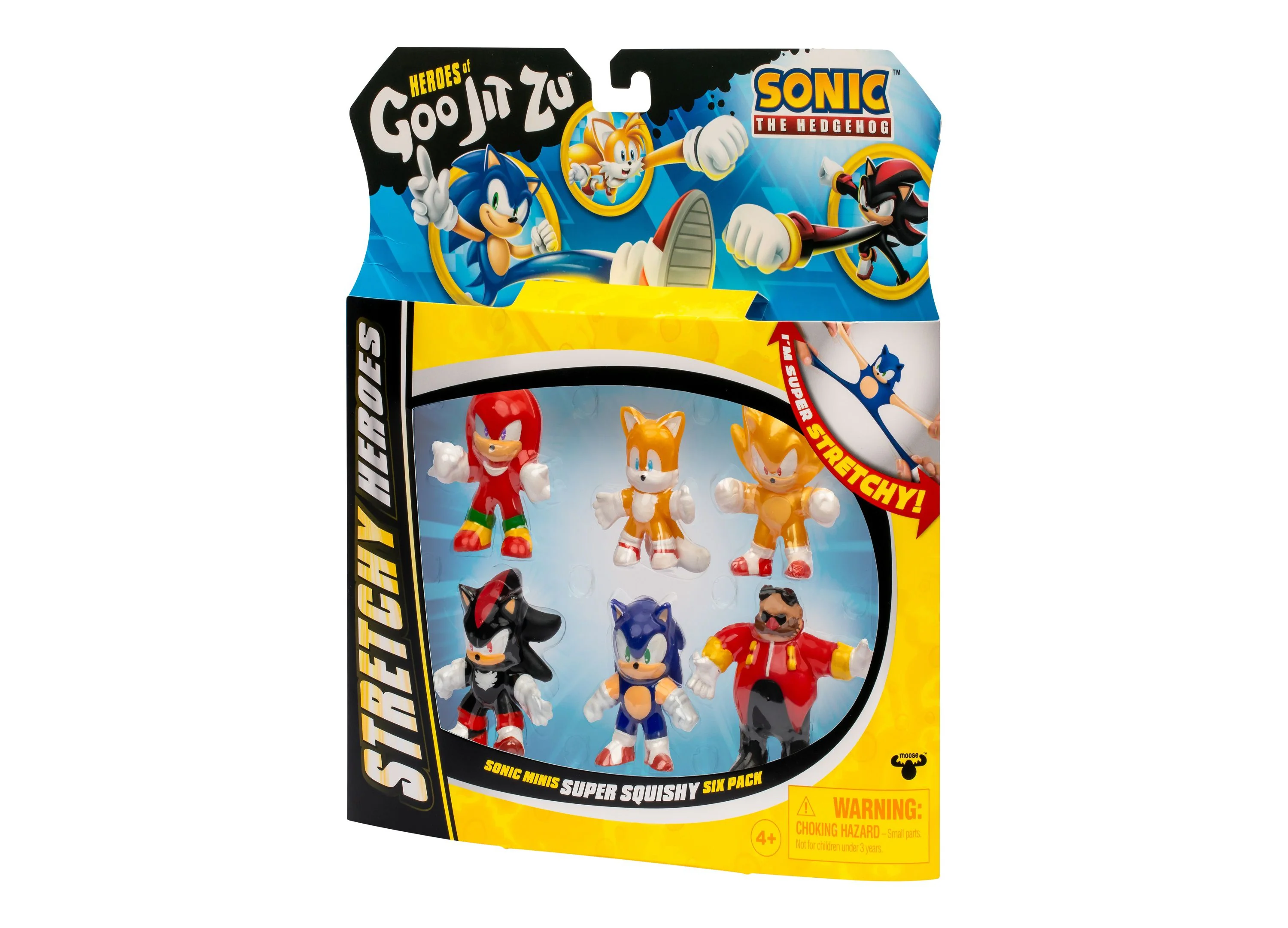 Heroes of Goo Jit Zu Sonic the Hedgehog Stretchy Minis 6-Pack - Image 7