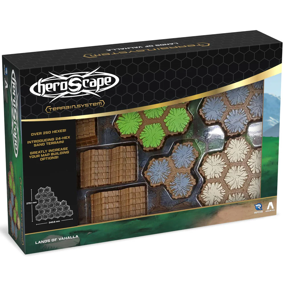 Heroscape: Lands of Valhalla Terrain Expansion - 63 Piece Set