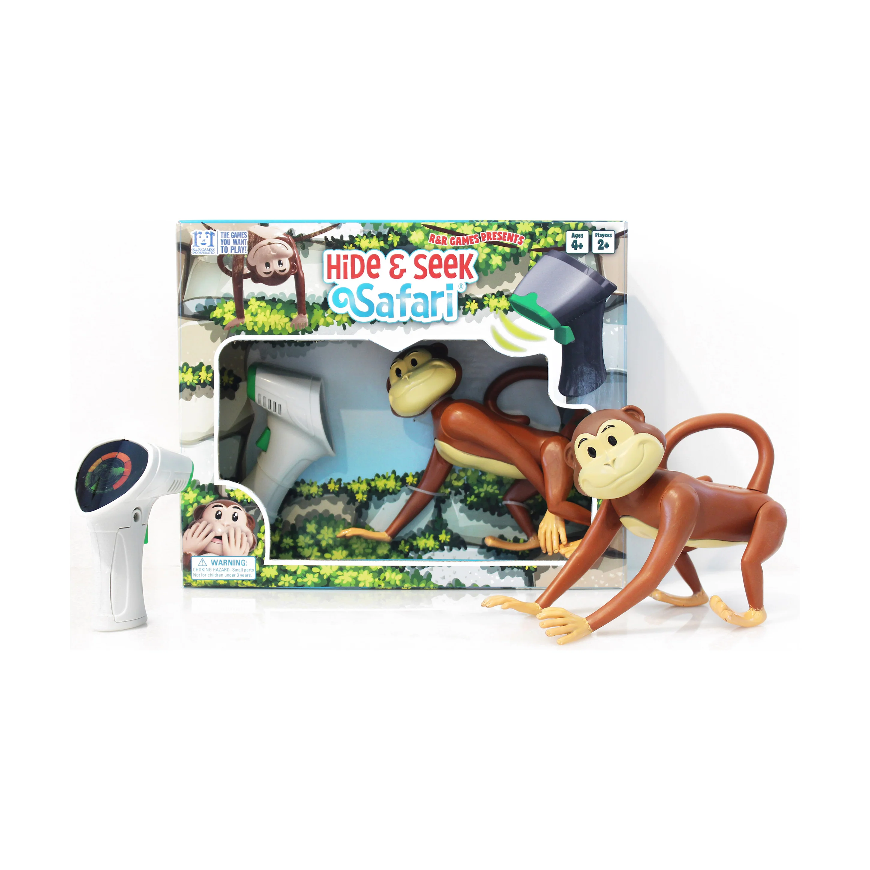 Hide & Seek Safari Interactive Monkey Tracker Toy - Image 2