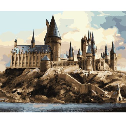 Harry Potter Hogwarts Castle Art by Numbers Kit - Image 2