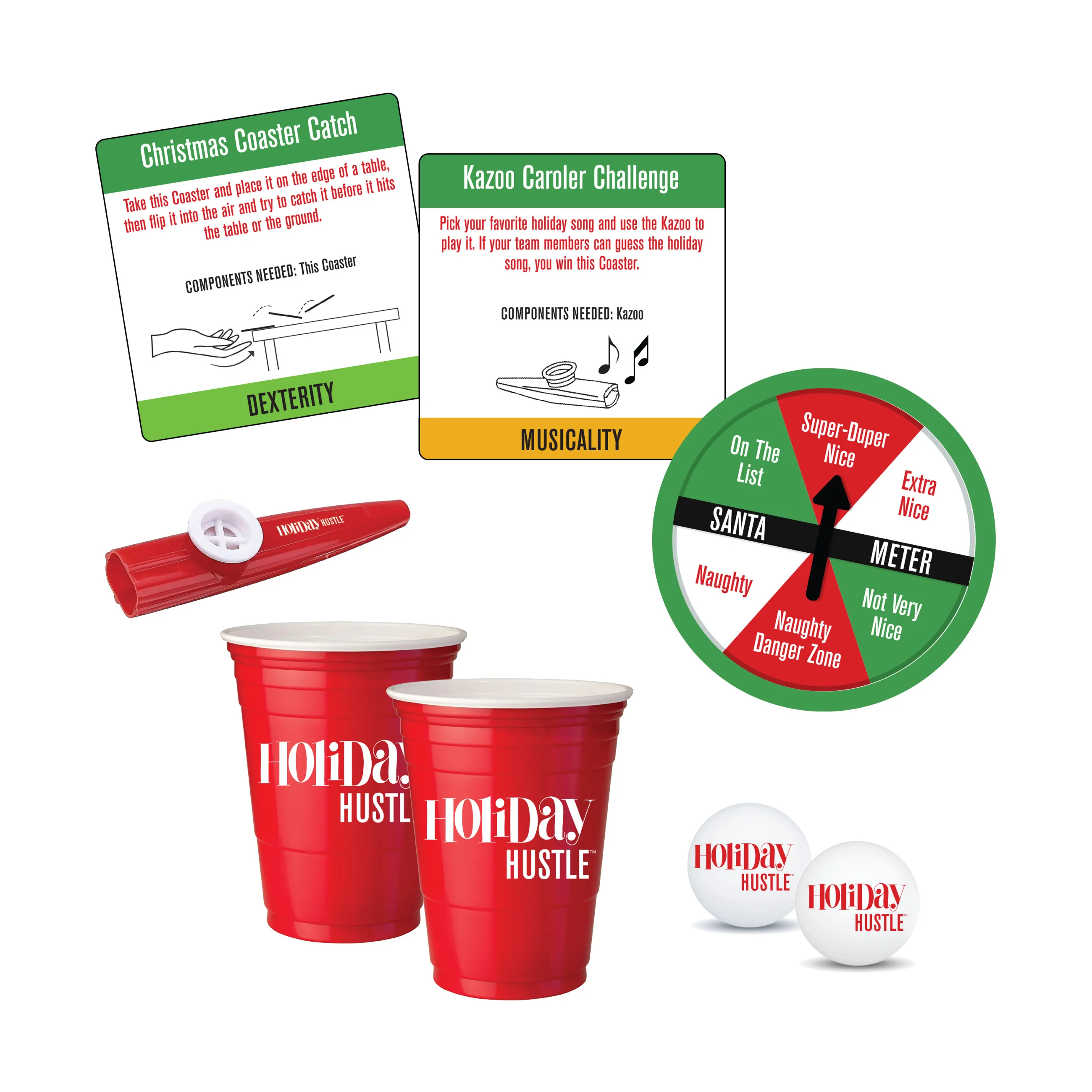 Holiday Hustle Family Party Game - Festive Minute-to-Win-It Challenges - Image 5