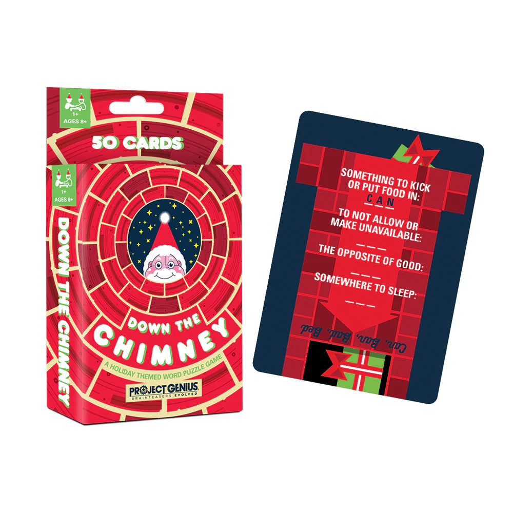 Holly Jolly Down The Chimney Holiday Word Puzzle Game - Image 2
