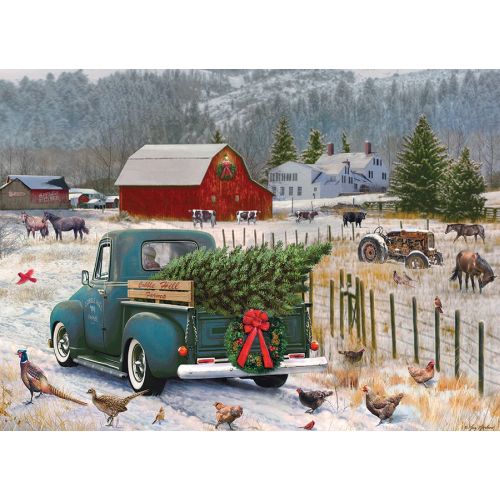 Home for Christmas 1000pc Jigsaw Puzzle by Dominic Davidson - Image 2