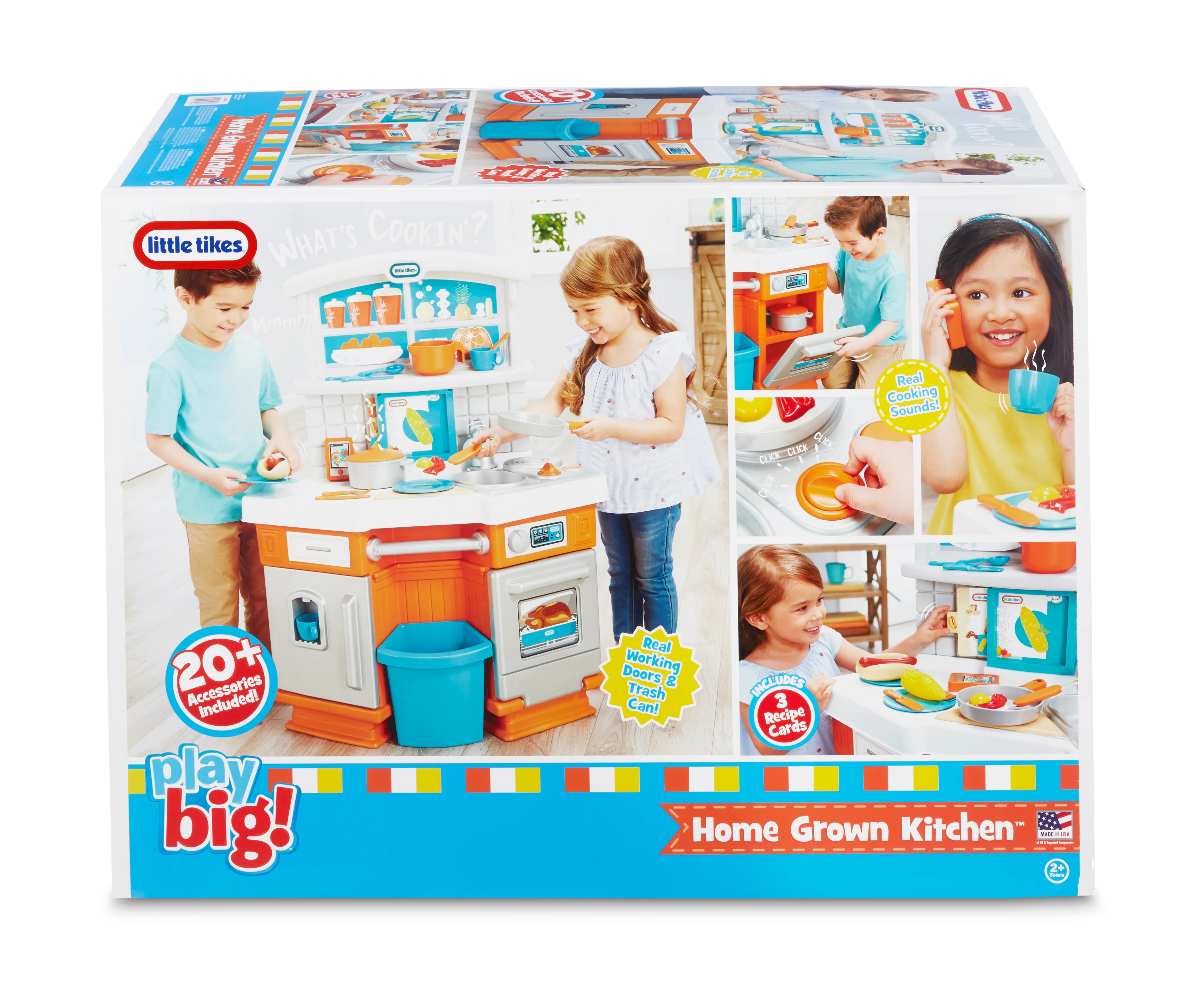 Home Grown Corner Kitchen Playset - Modern Chic - Image 4