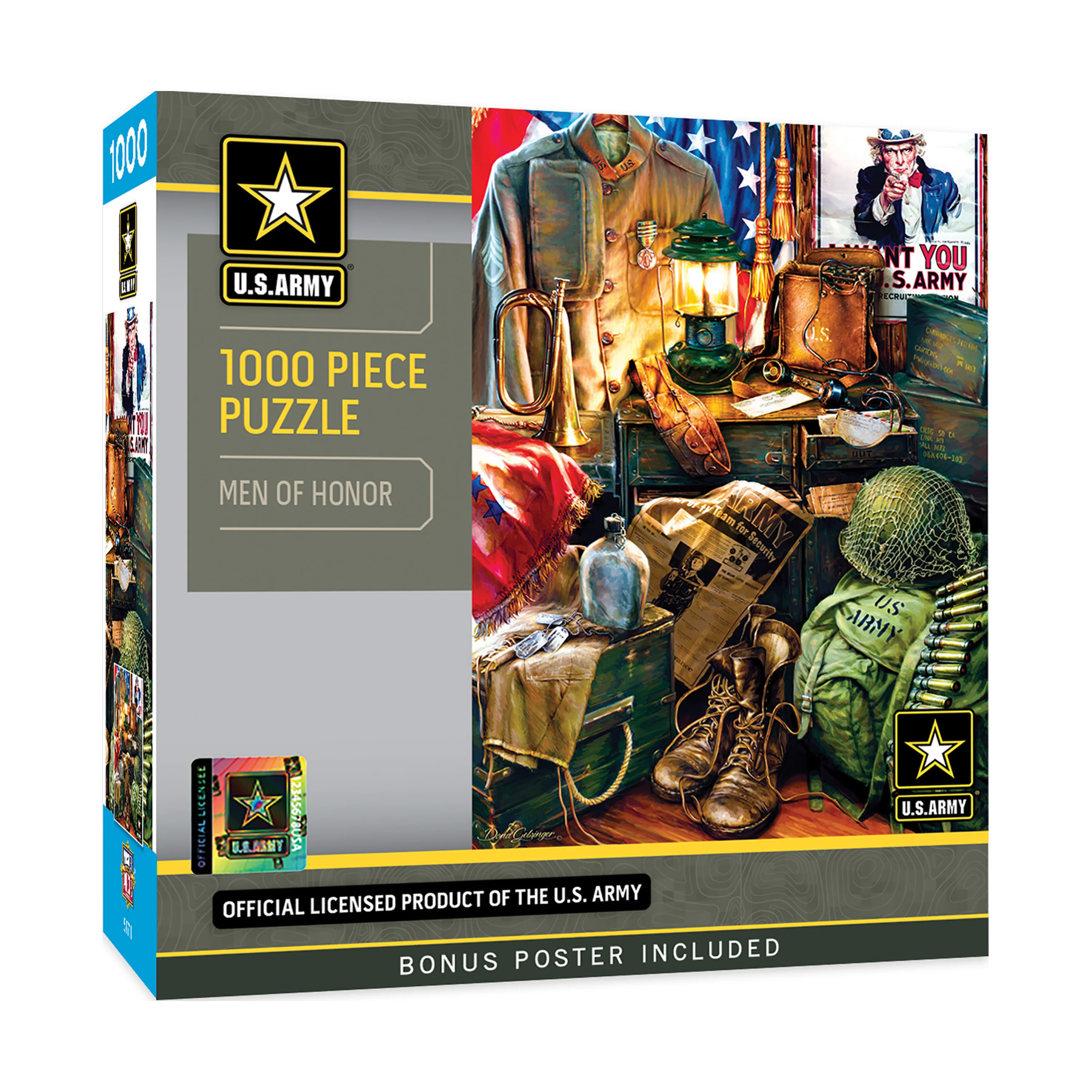 MasterPieces Hometown Heroes Men of Honor Jigsaw Puzzle - 1000 pc - Image 2