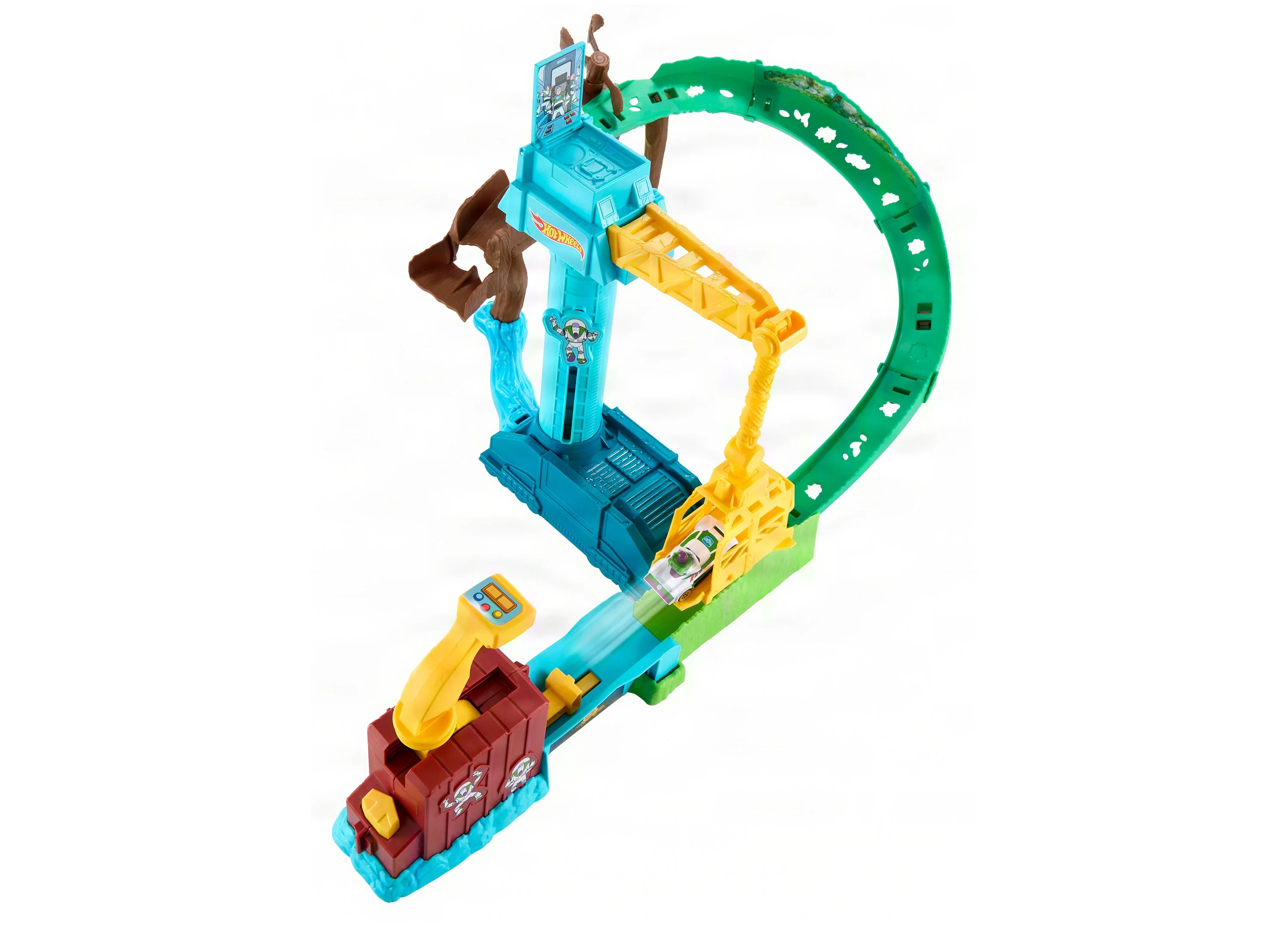 Hot Wheels Buzz Lightyear Star Command Adventure Track Set With Die-Cast Vehicle - Image 4