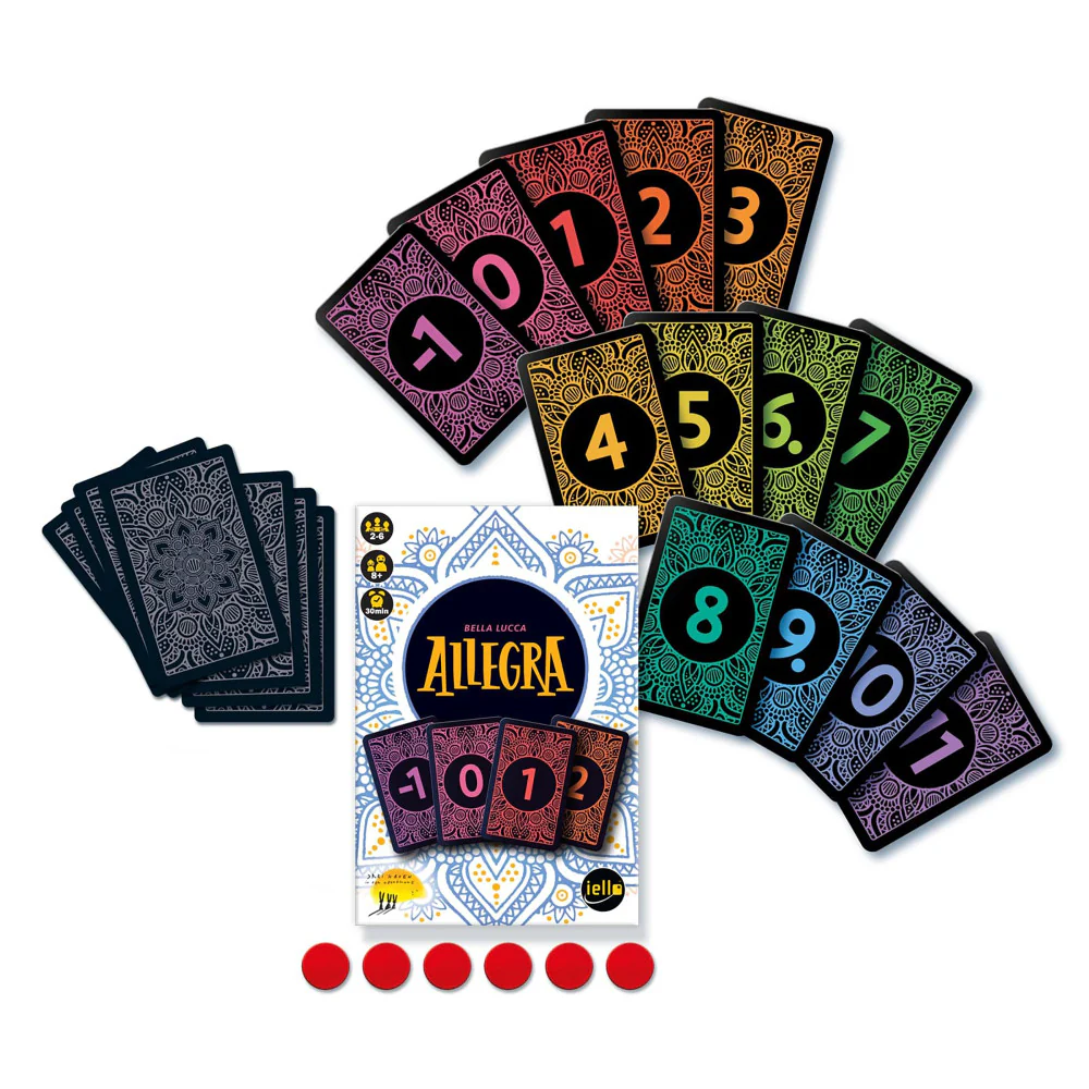 IELLO Allegra Strategic Card Game - Image 3