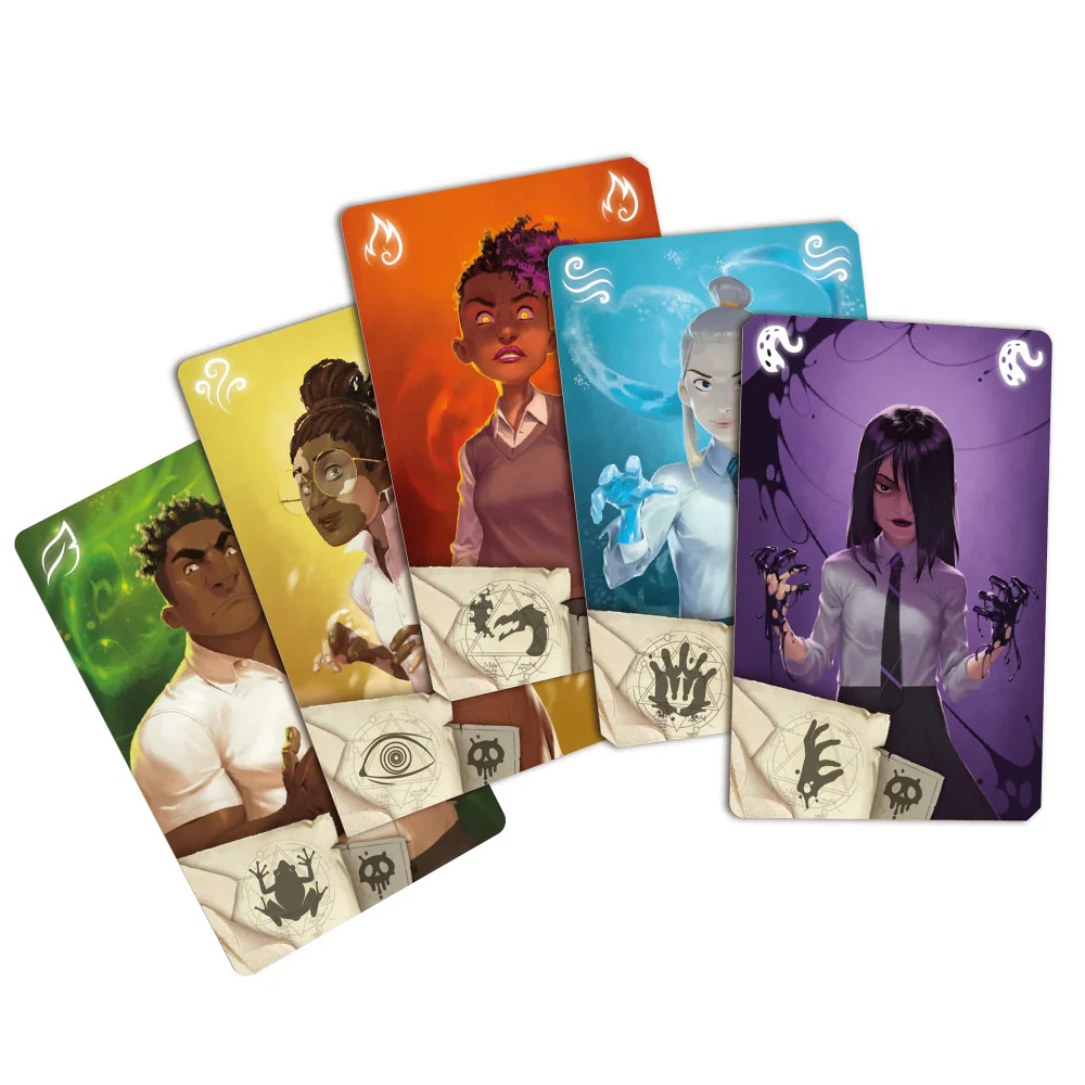 IELLO Clash of Magic Schools - Dueling Sorcery Card Game for 2 - Image 4