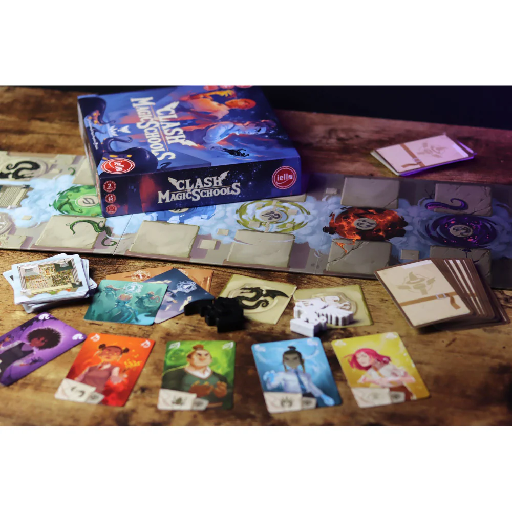 IELLO Clash of Magic Schools - Dueling Sorcery Card Game for 2 - Image 8