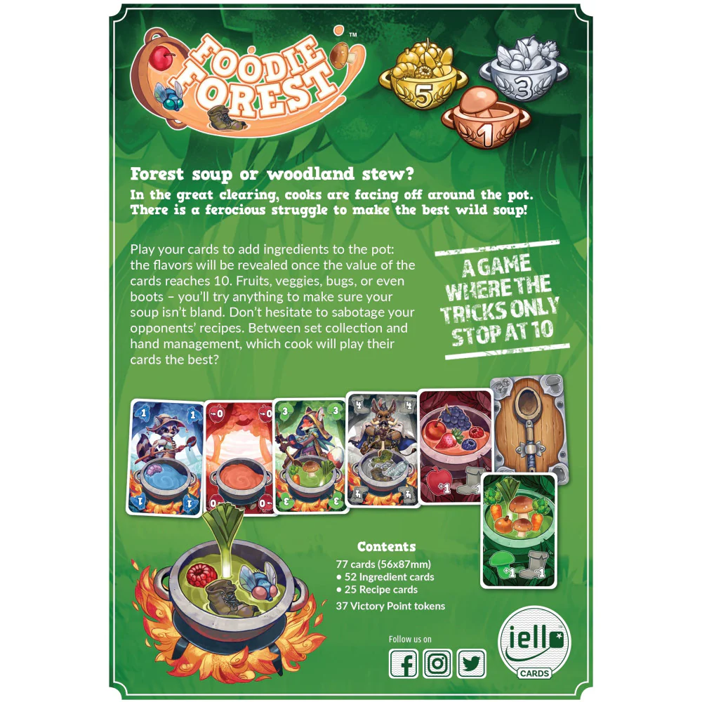 IELLO Foodie Forest Trick-Taking Card Game - Image 2