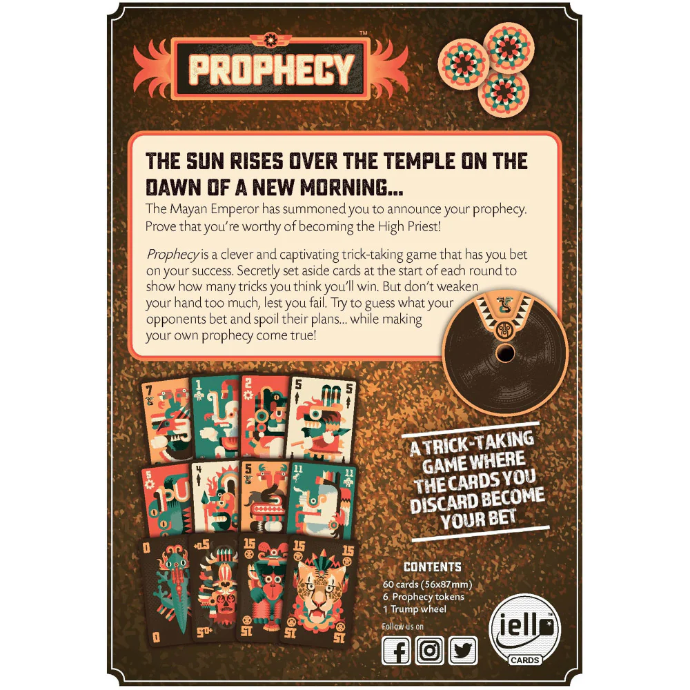IELLO Prophecy Mayan-Themed Strategic Card Game - Image 2