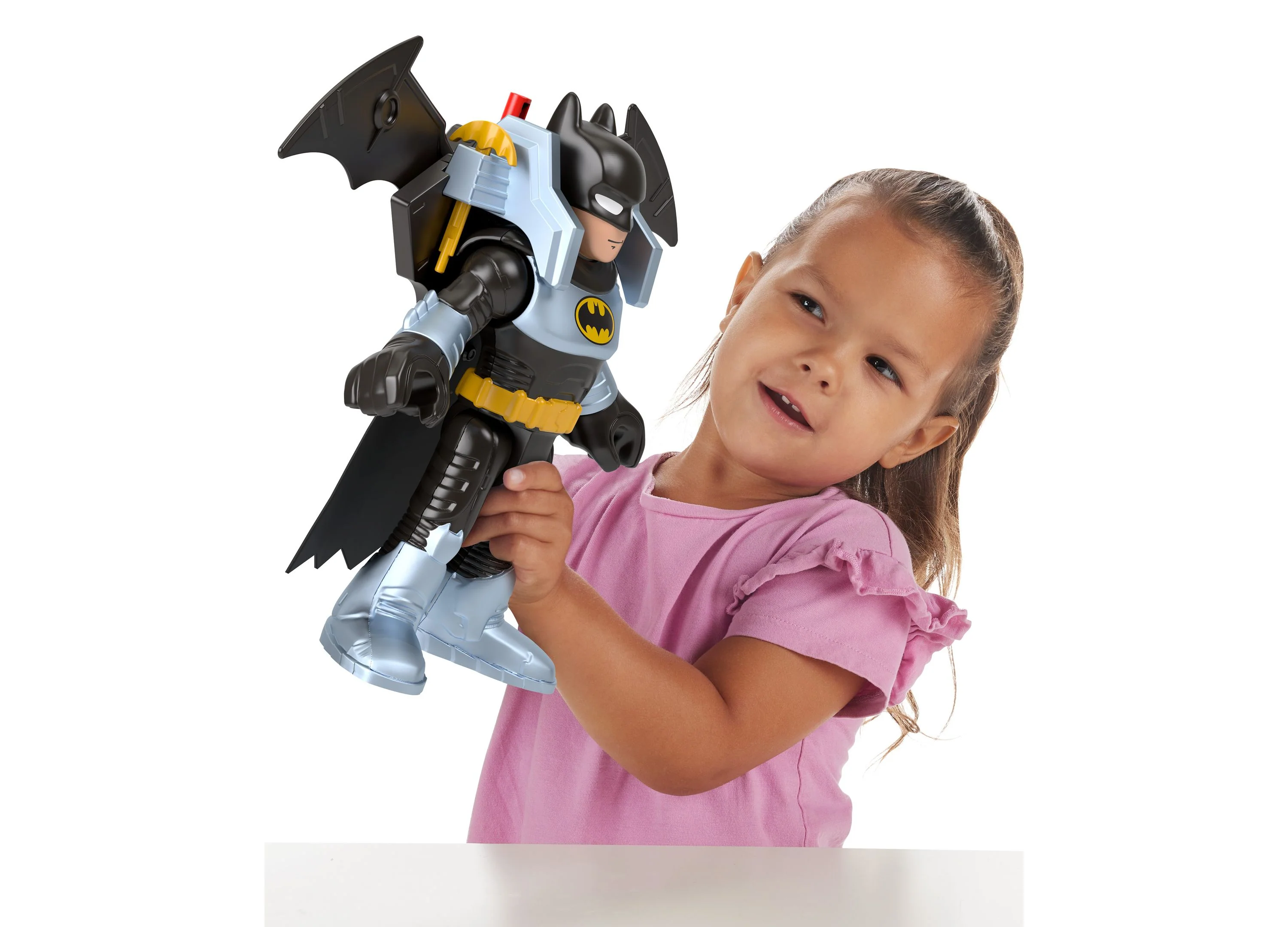 Imaginext Batman XL with Transforming Batglider Action Figure - Image 6