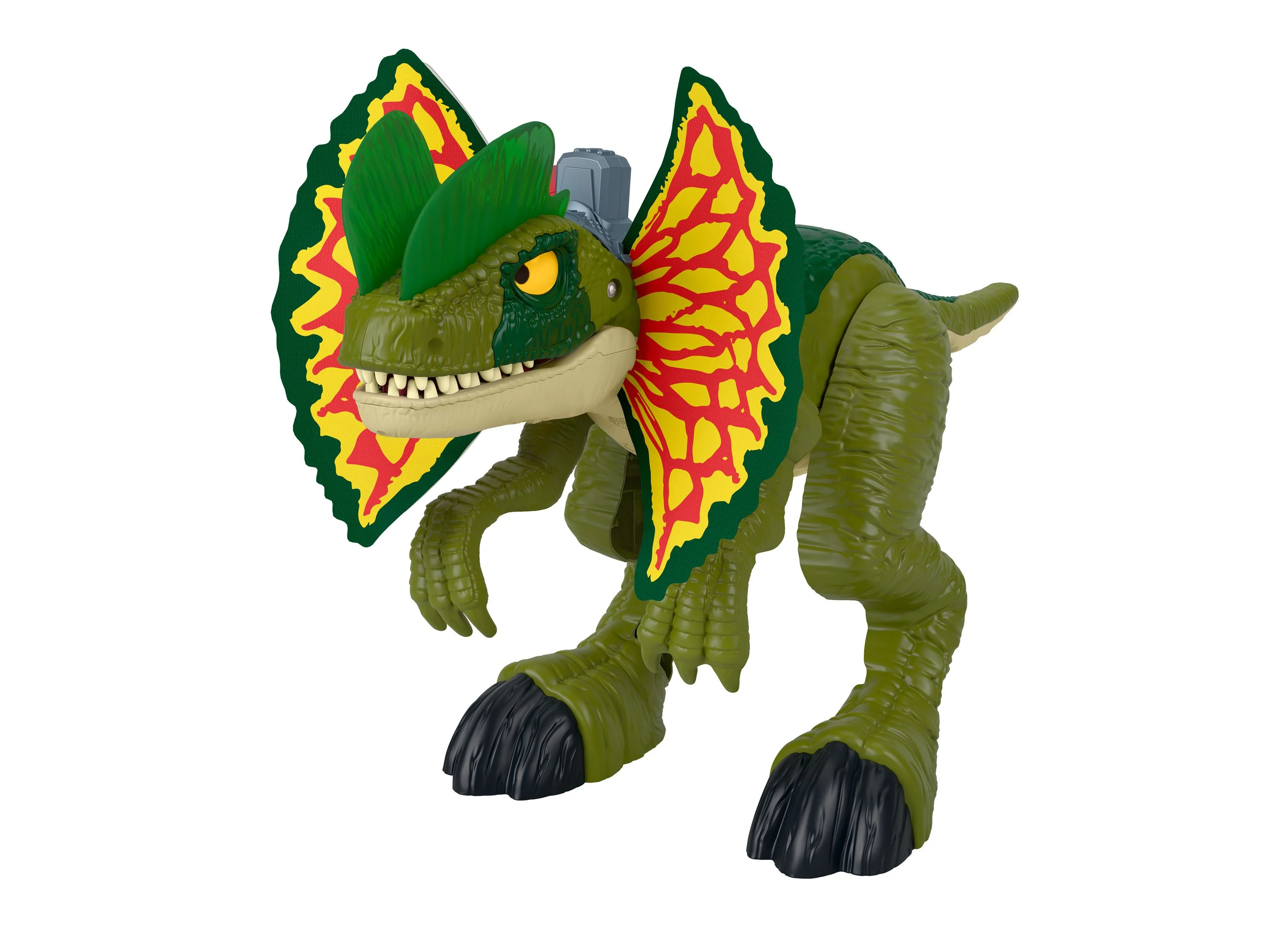 Imaginext Jurassic World Thrash Attack Dilophosaurus Toy