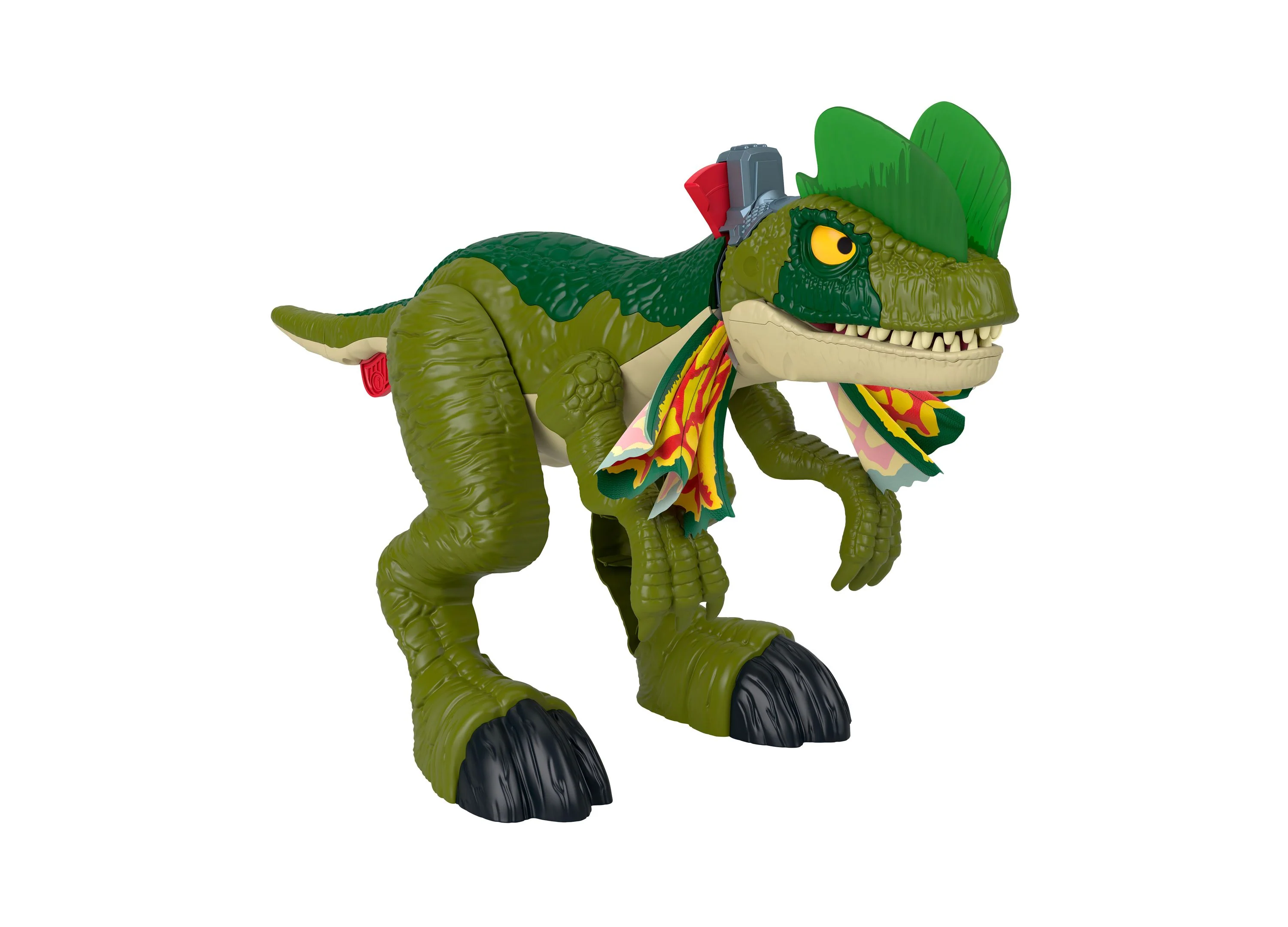 Imaginext Jurassic World Thrash Attack Dilophosaurus Toy - Image 3