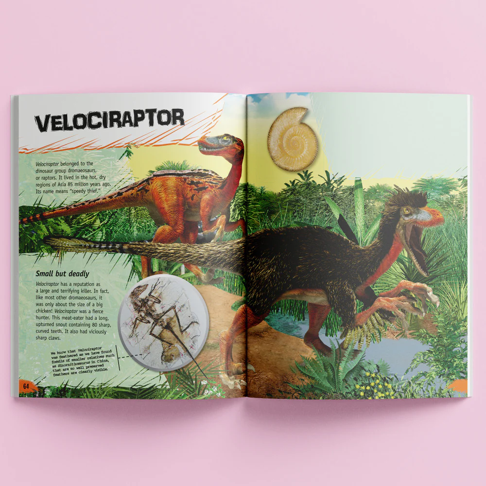 Incredible But True: Dinosaurs - Educational Hardcover Book for Kids - Image 3
