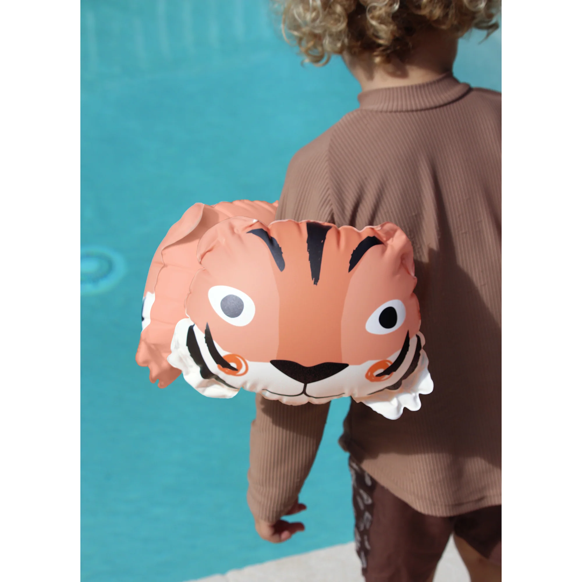 Sunnylife Tino The Tiger Inflatable Swim Arm Bands - Image 3