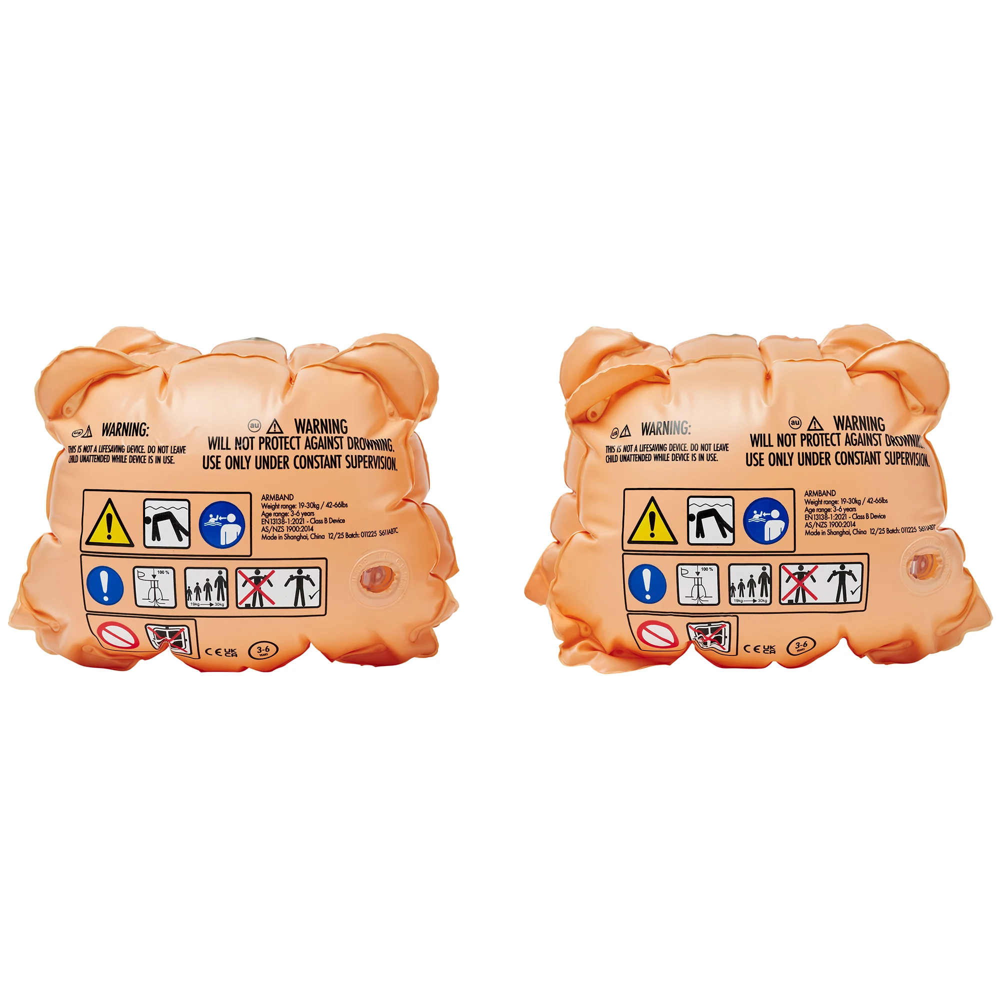 Sunnylife Tino The Tiger Inflatable Swim Arm Bands - Image 5