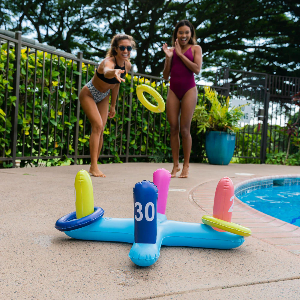 PoolCandy Splashy Inflatable Ring Toss Game for Pool and Backyard Fun - Image 3