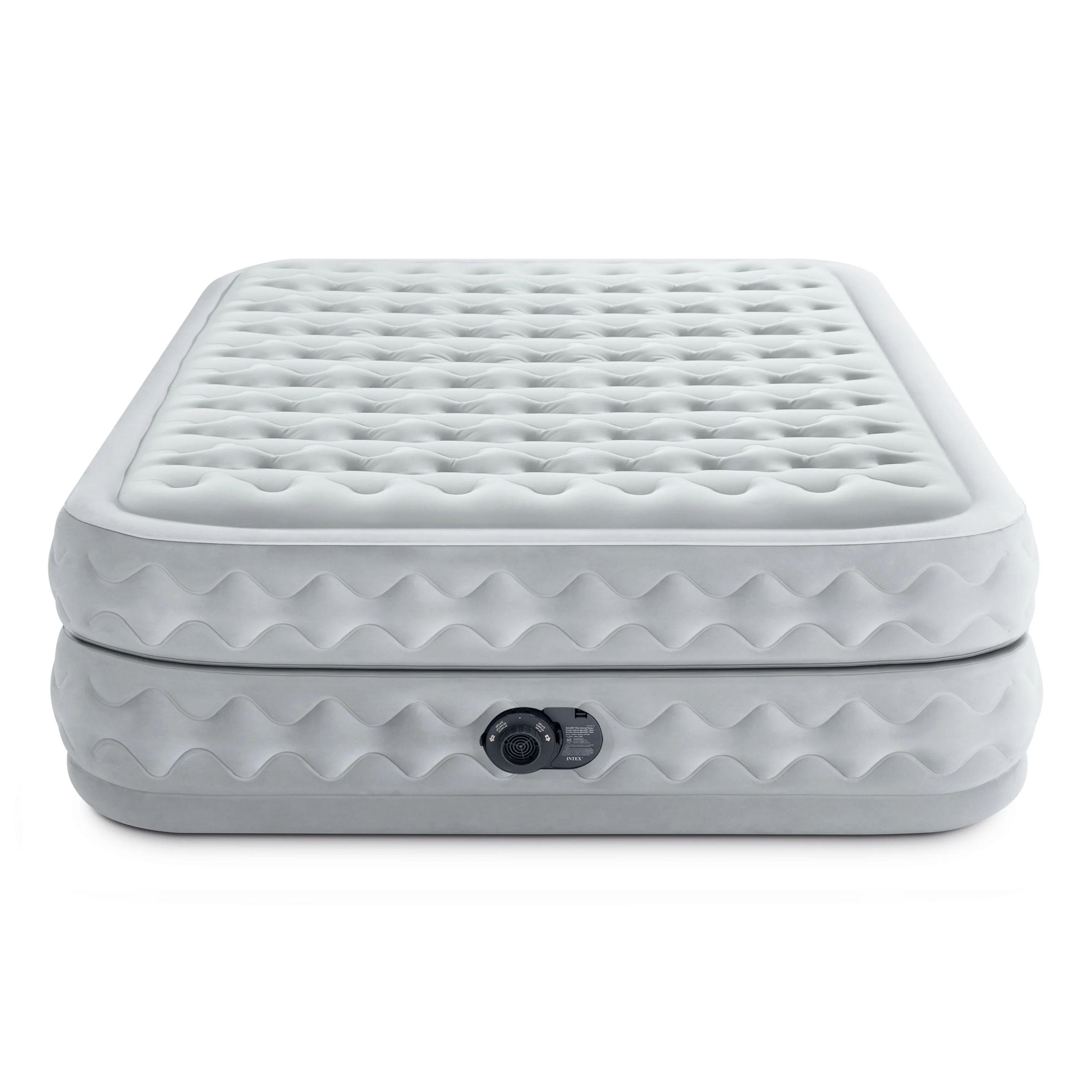 Intex Supreme Queen Airbed with Built-in Electric Pump & Fiber-Tech Technology