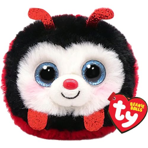 Ty Beanie Bellies 4 Inch Izzy Ladybug Plush - Colorful