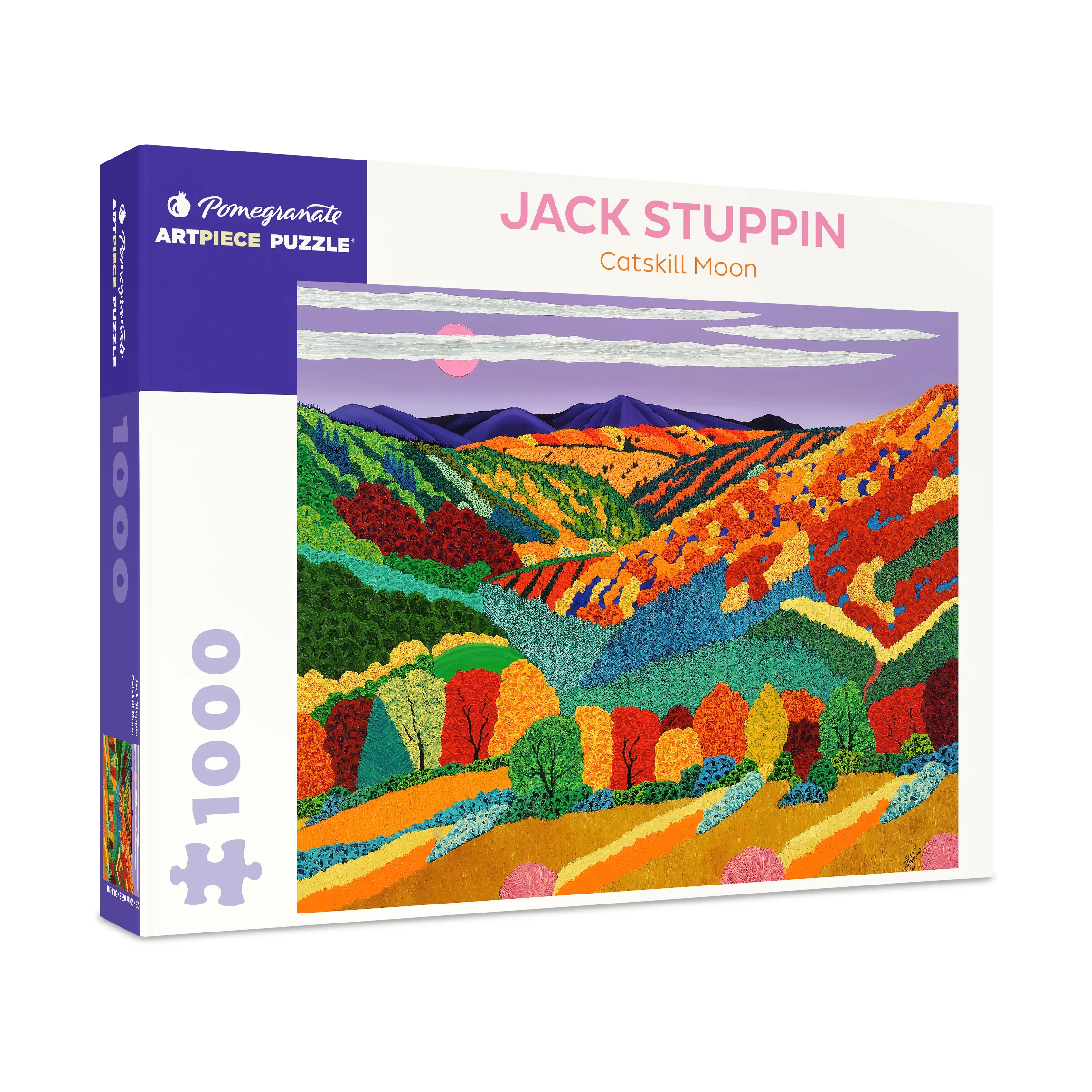 Pomegranate Jack Stuppin Catskill Moon Art Puzzle - 1000 pc - Image 2