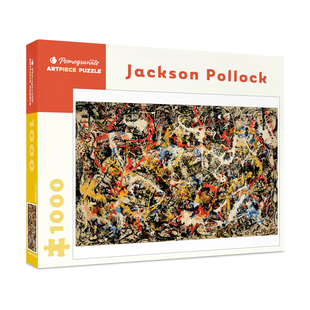 Pomegranate Jackson Pollock Convergence 1000-Piece Jigsaw Puzzle - Image 2