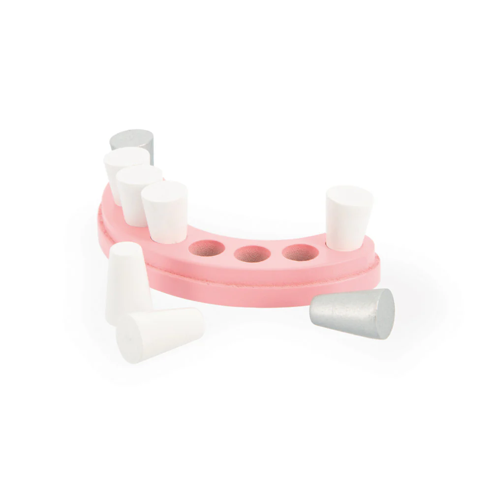 Janod 9-Piece Dentist Toy Set - Image 4