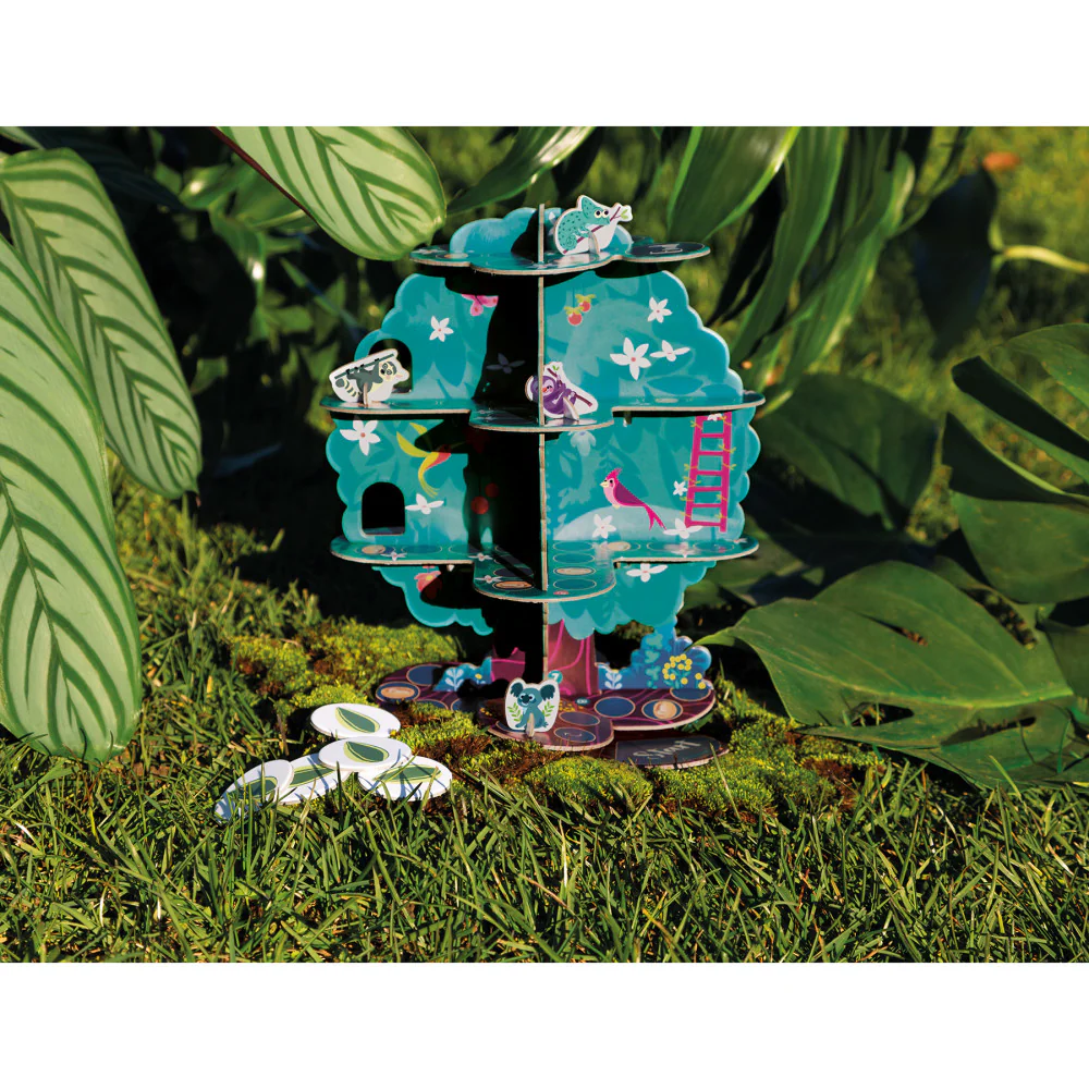 Janod WWF Tree Of Life Forest Racing Board Game - Image 3