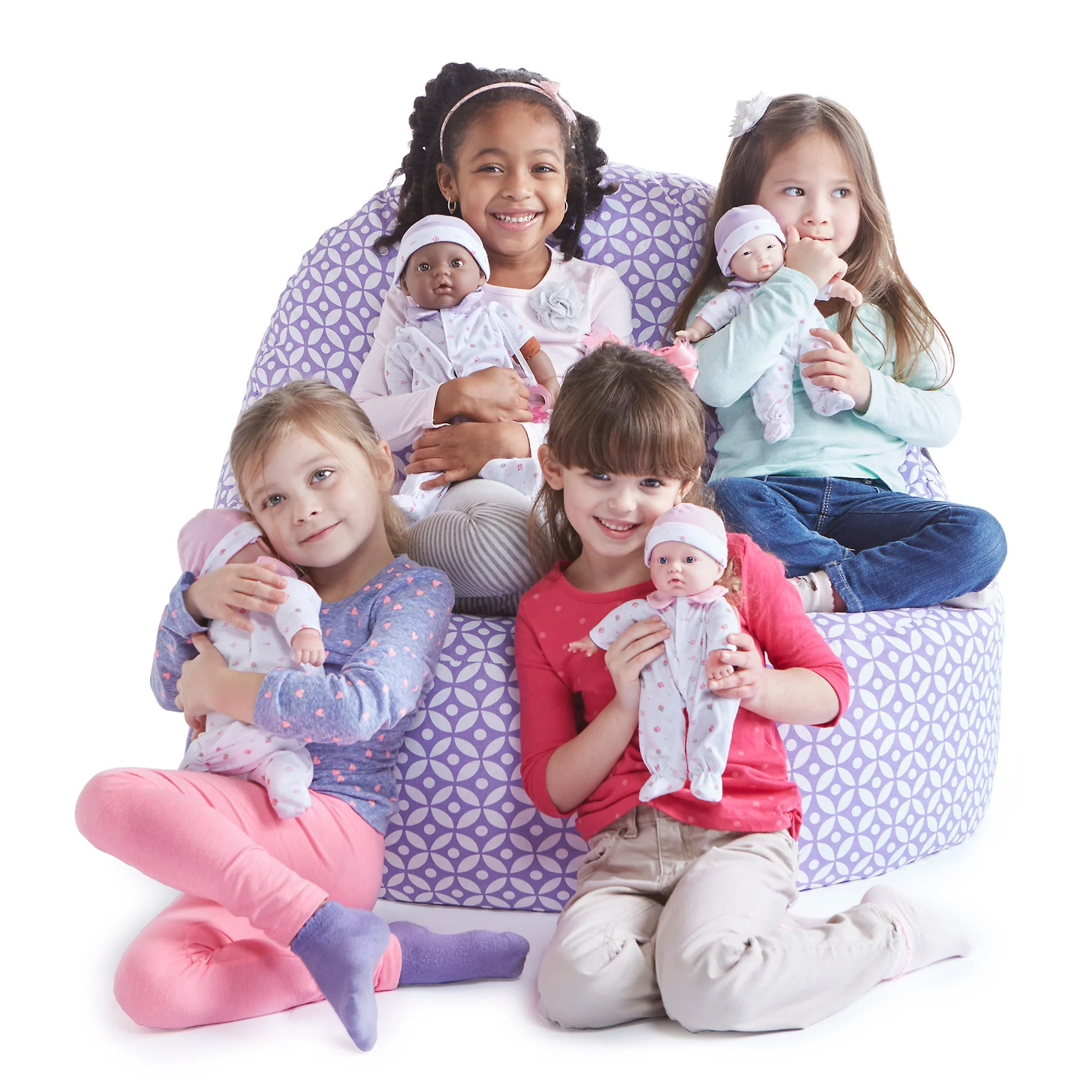 JC Toys La Baby Soft 11-inch Doll with Blue Blanket and Matching Pacifier - Image 5