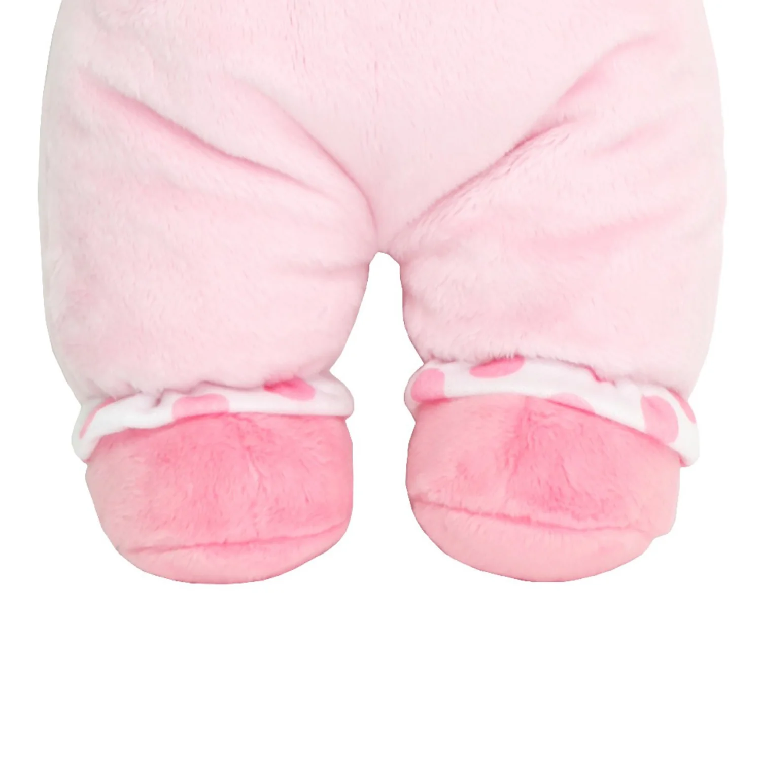 JC Toys Lil' Hugs - First Soft Doll with Vinyl Face and Rattle, 12" Caucasian - Image 5