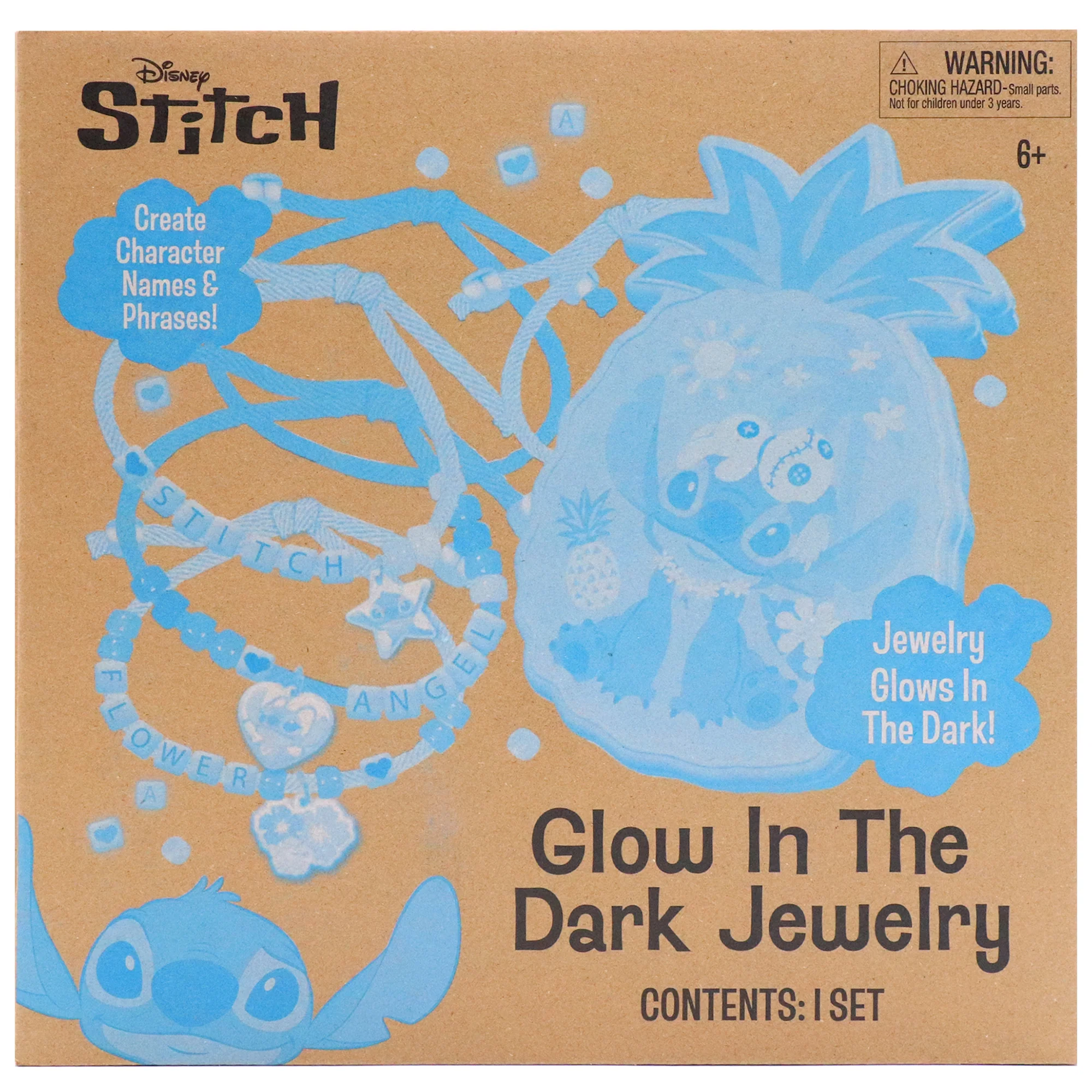 Disney Stitch Glow-In-The-Dark Jewelry Activity Set - 1,000+ Pieces - Image 2