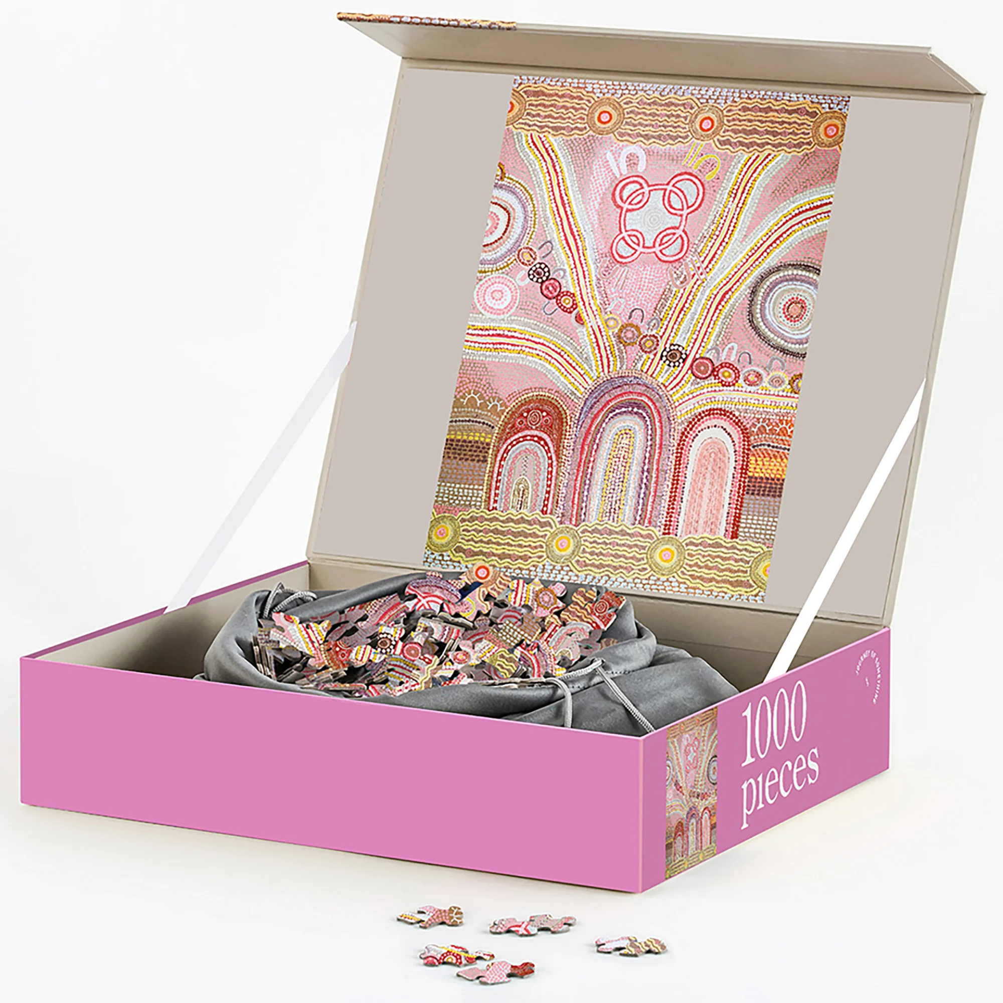 Journey Of Something Journey Home 1000-Piece Jigsaw Puzzle - Indigenous Australian Art - Image 2
