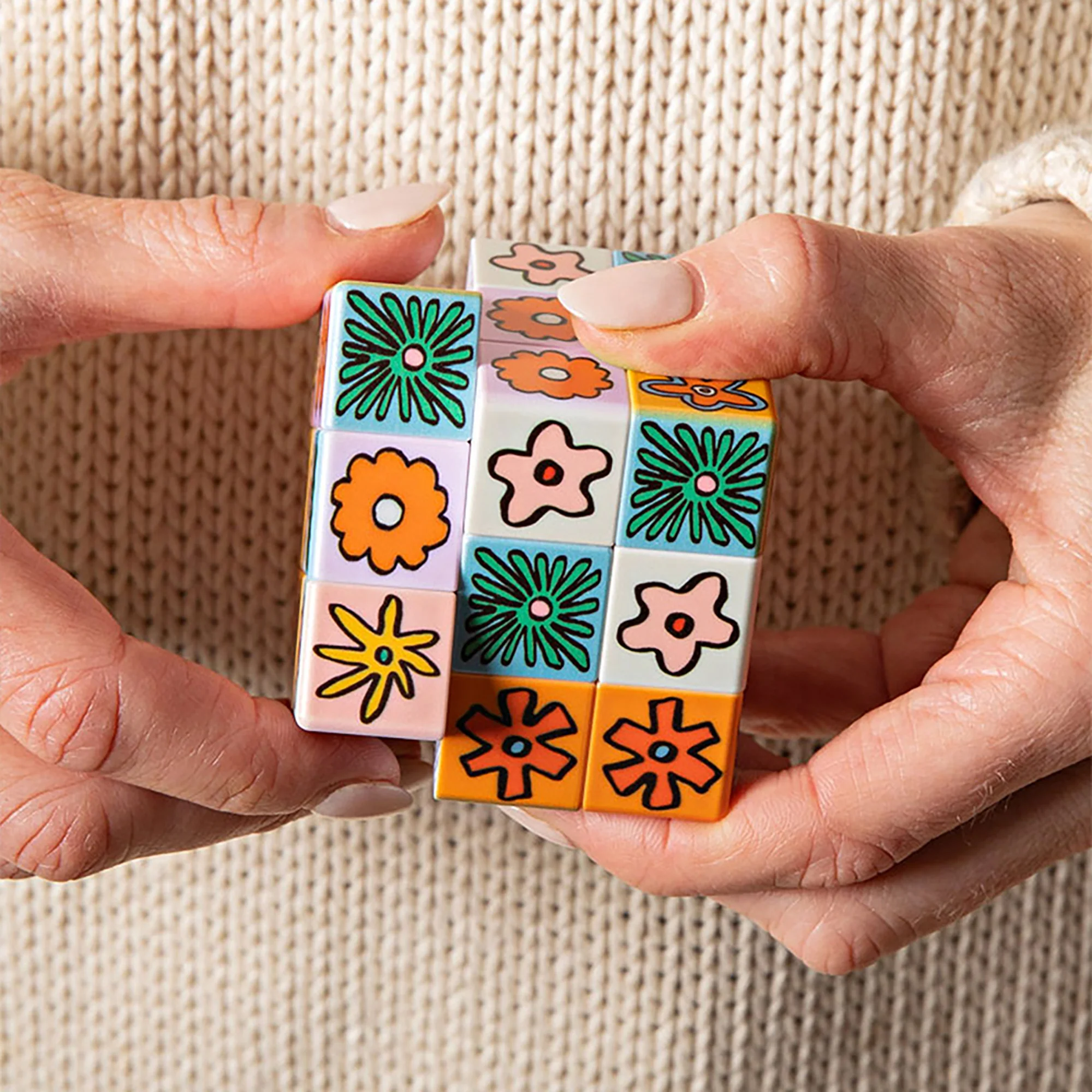 Journey Of Something Art Cube Flower Pop Puzzle - Image 5