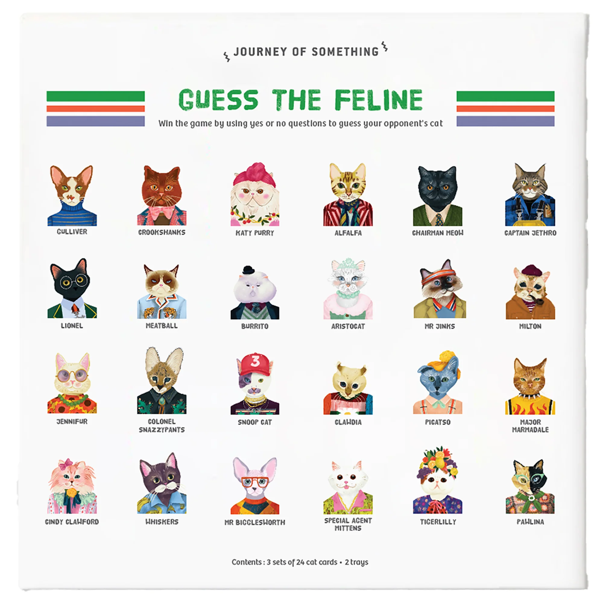Journey Of Something Guess The Feline Card Game