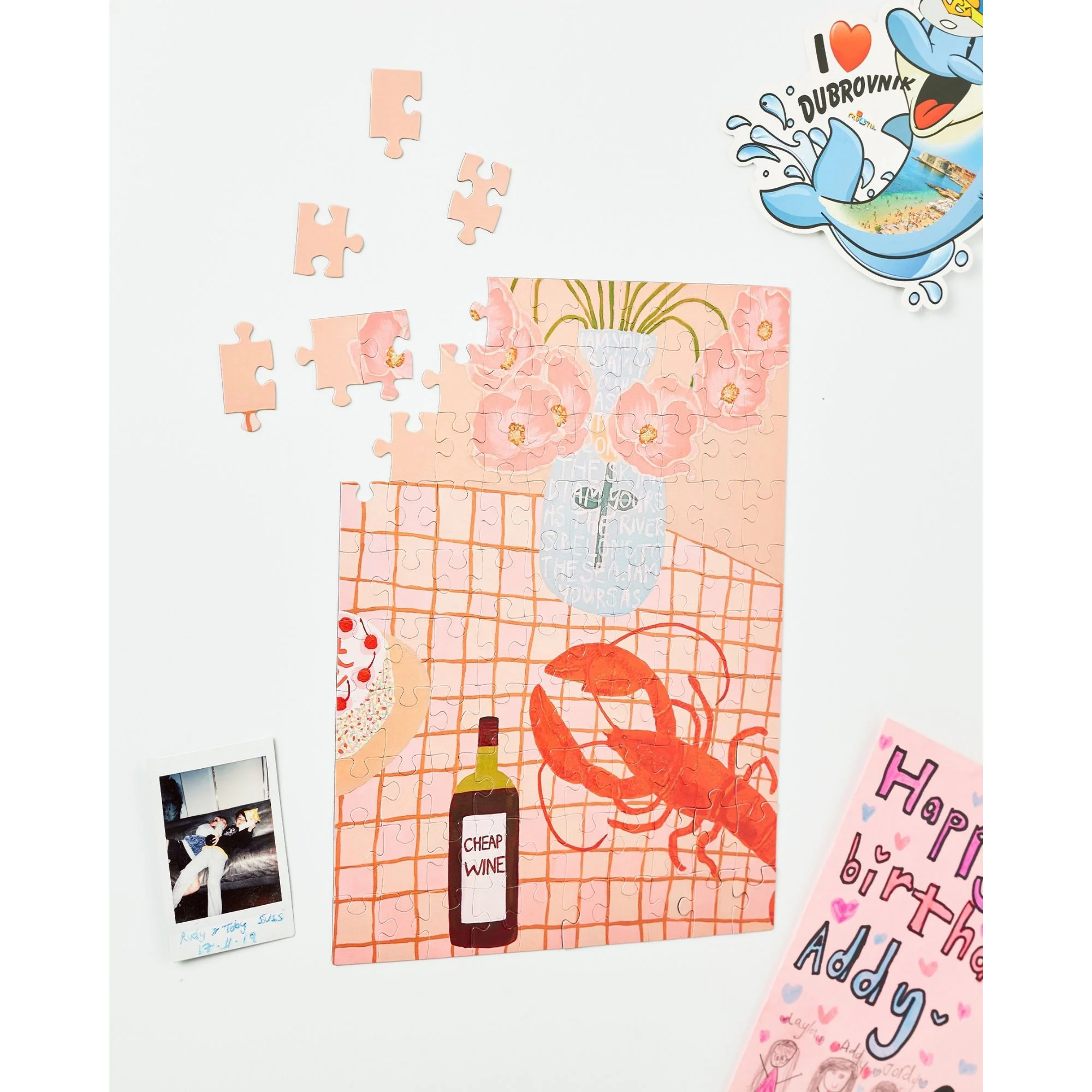 Journey Of Something Lobster Lunch 100-Piece Magnetic Puzzle - Image 5