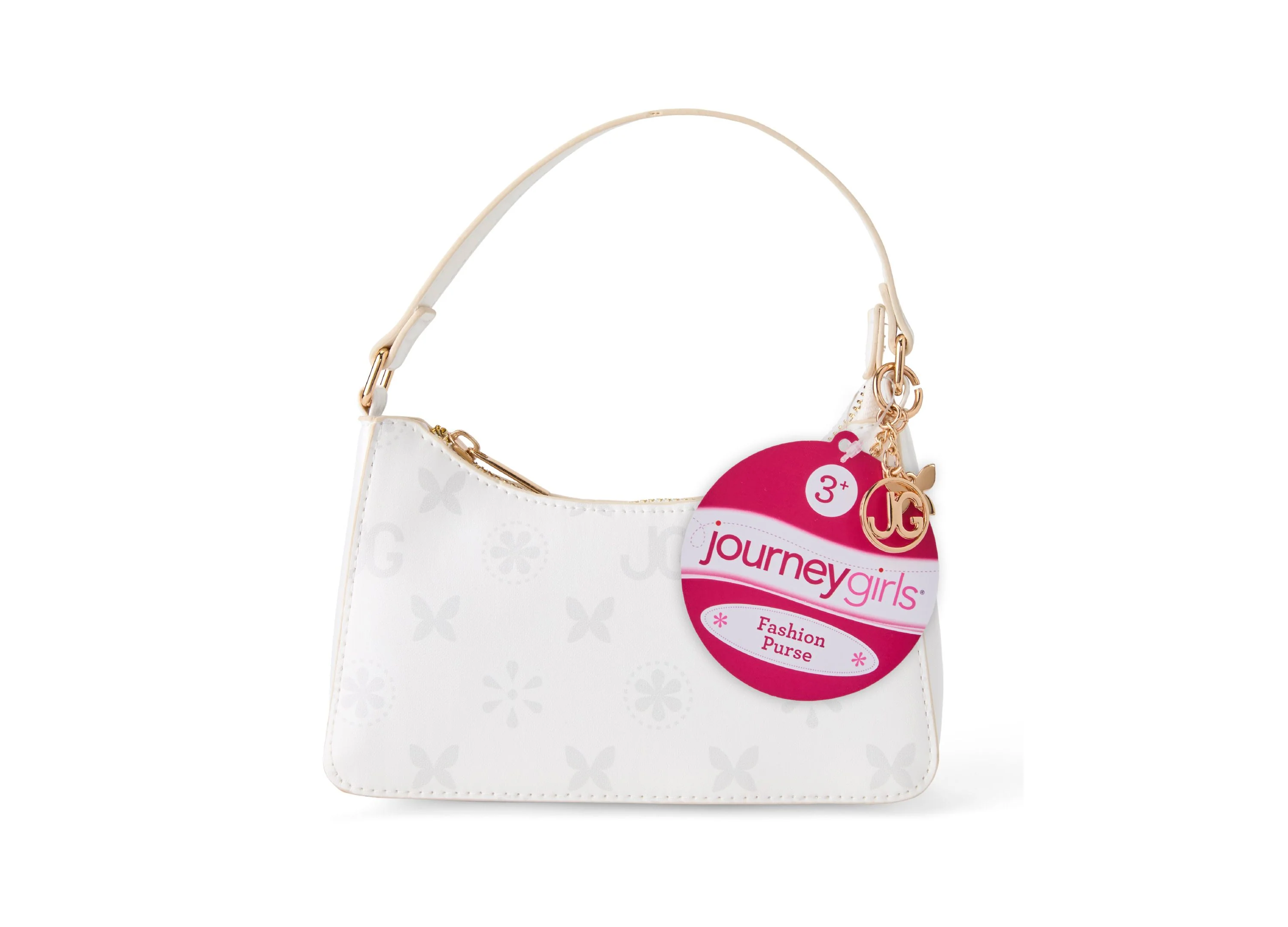 Journey Girls Vibrant Monogram Fashion Purse with Gold Charms - Image 5