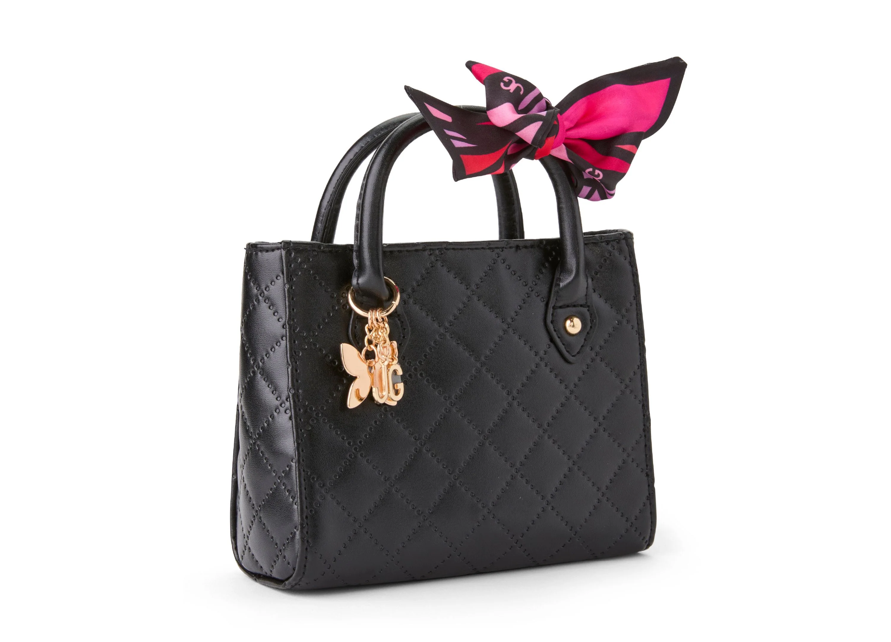 Journey Girls Hot Pink Quilted Crossbody Purse, Created for Macy's - Image 3