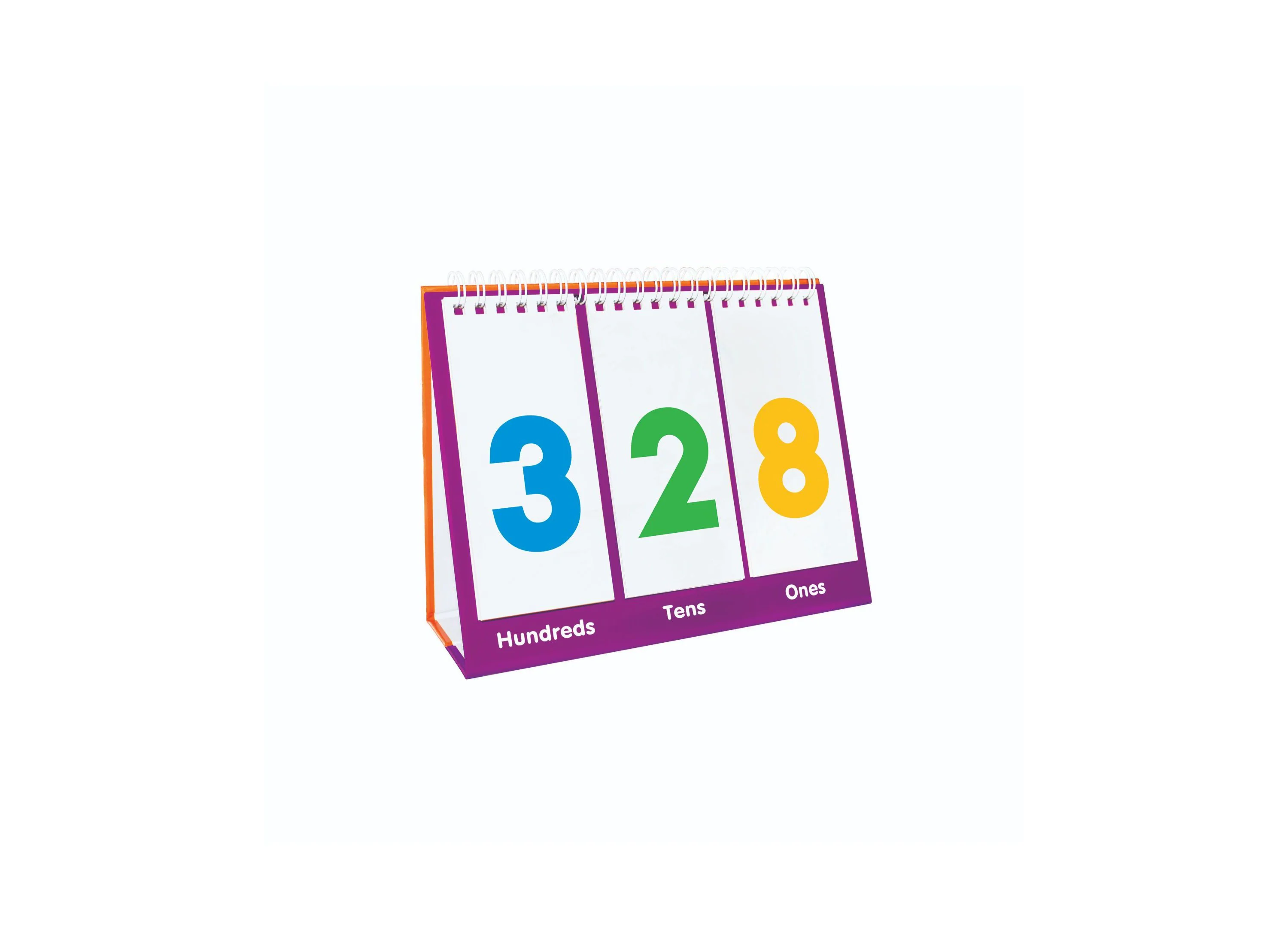 Junior Learning Base Ten Flip Card Set - Educational Math Tool - Image 3
