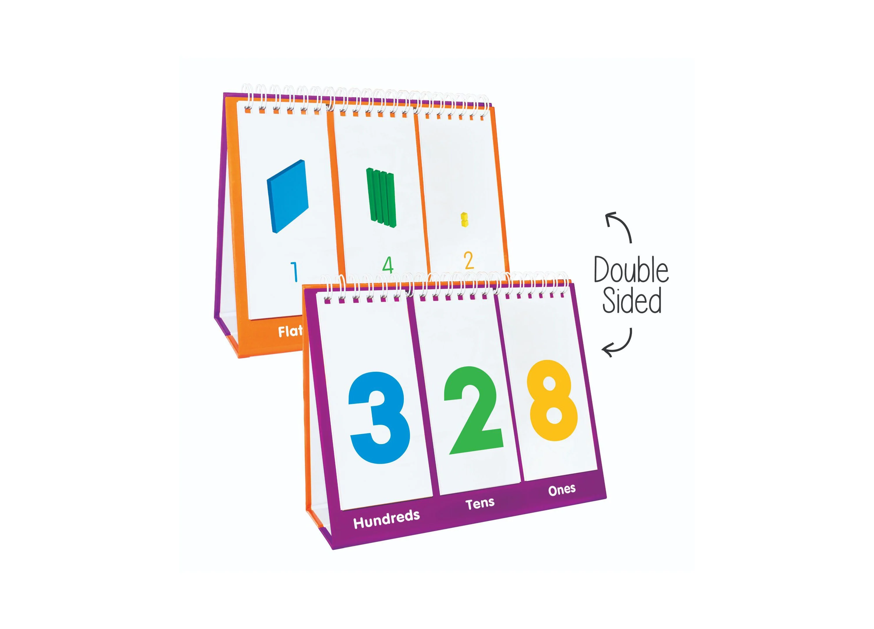 Junior Learning Base Ten Flip Card Set - Educational Math Tool - Image 4