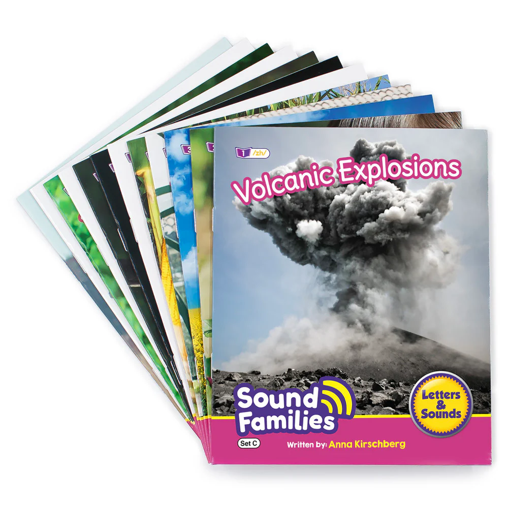 Junior Learning 12-Piece R-Controlled Vowels Decodable Readers Set - Image 2