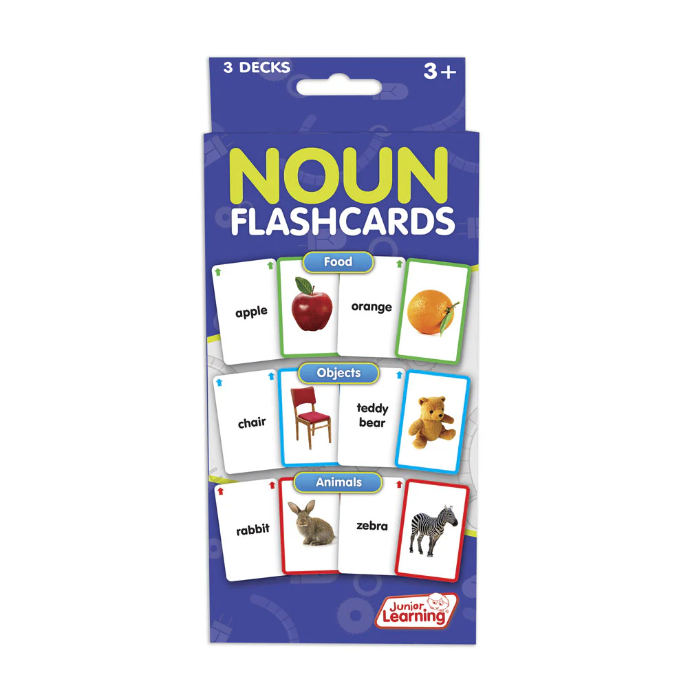 Junior Learning Noun Flashcards - Educational Discovery Set - Image 2