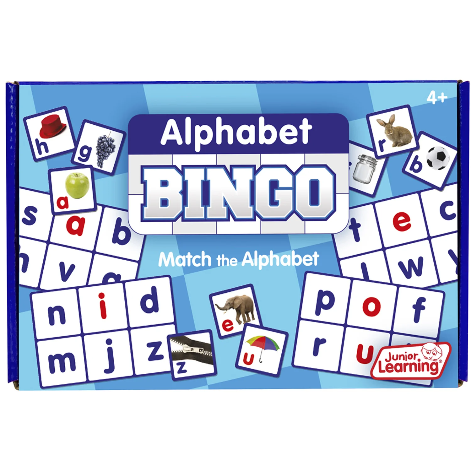 Junior Learning Alphabet Bingo Game - Double Pack - Image 2