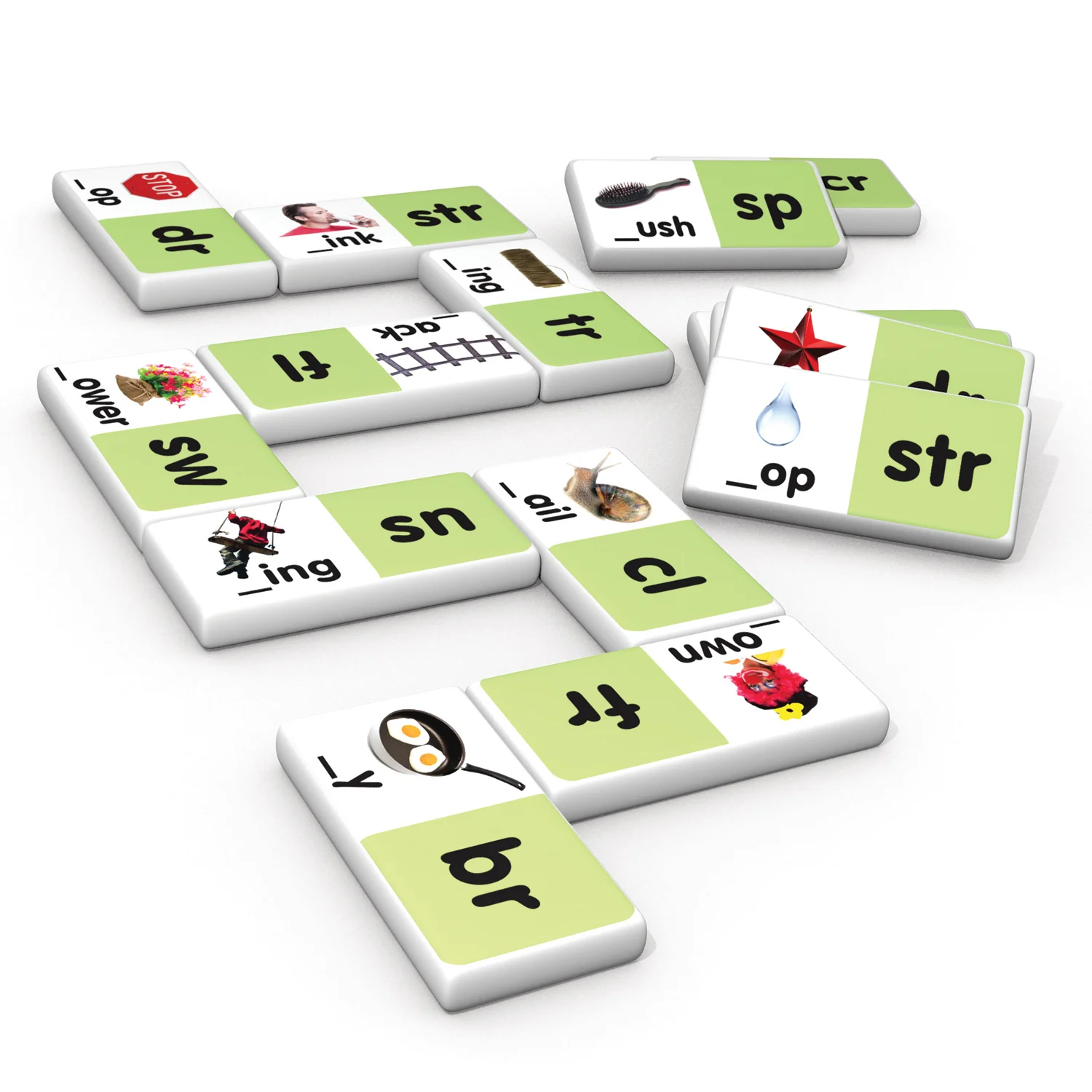 Junior Learning Blends Dominoes - Educational Learning Set for Kids - Image 3