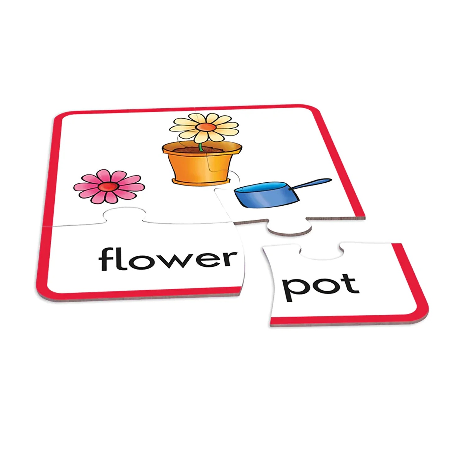 Junior Learning Compound Word Puzzles - Multicolored Language Game - Image 3