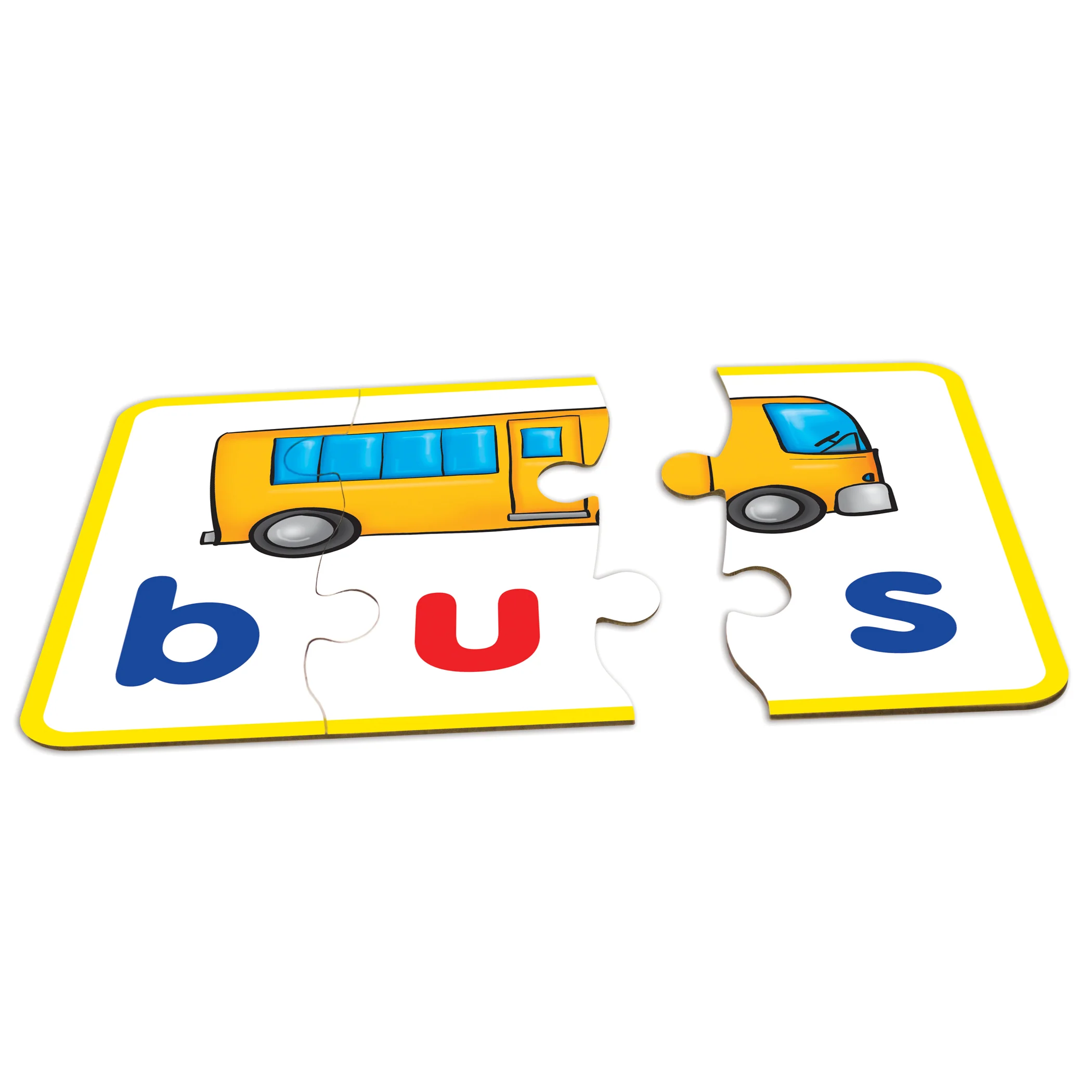 Junior Learning CVC Word Builder Puzzles - Multicolored - 36 Piece Set - Image 3