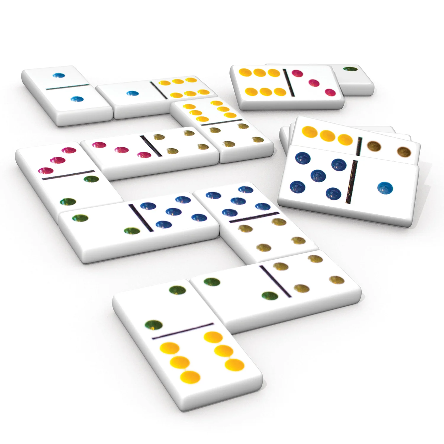 Junior Learning Double Fun Dot Dominoes - Educational Counting Game - Image 3