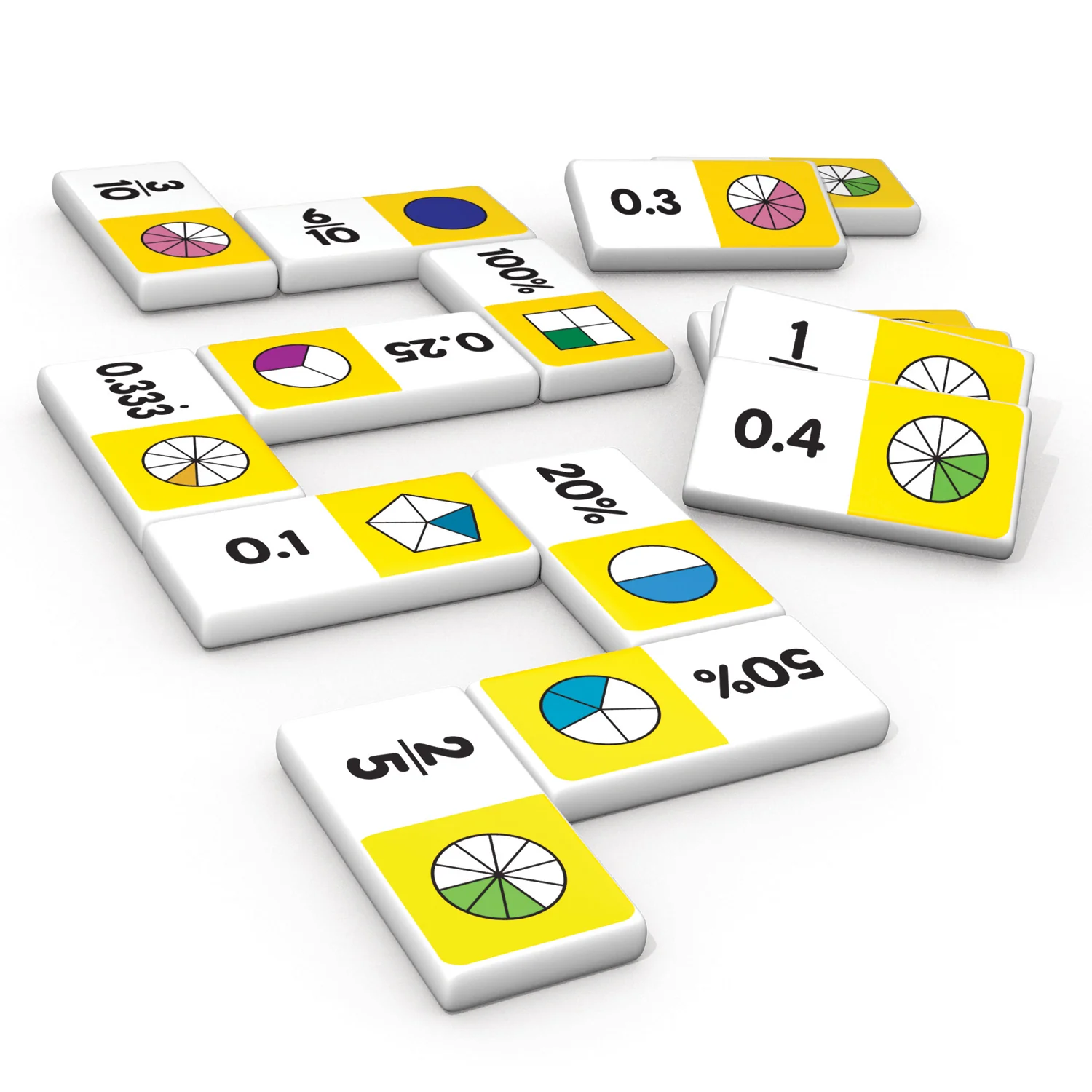 Junior Learning Equivalence Dominoes Game - 2 Pack Learning Set - Image 3