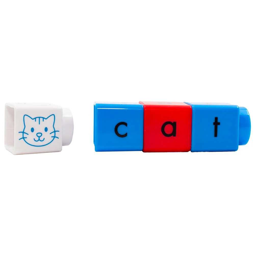 Junior Learning Rainbow Phonics CVC Blox Set - 70 Color-Coded Blocks - Image 3