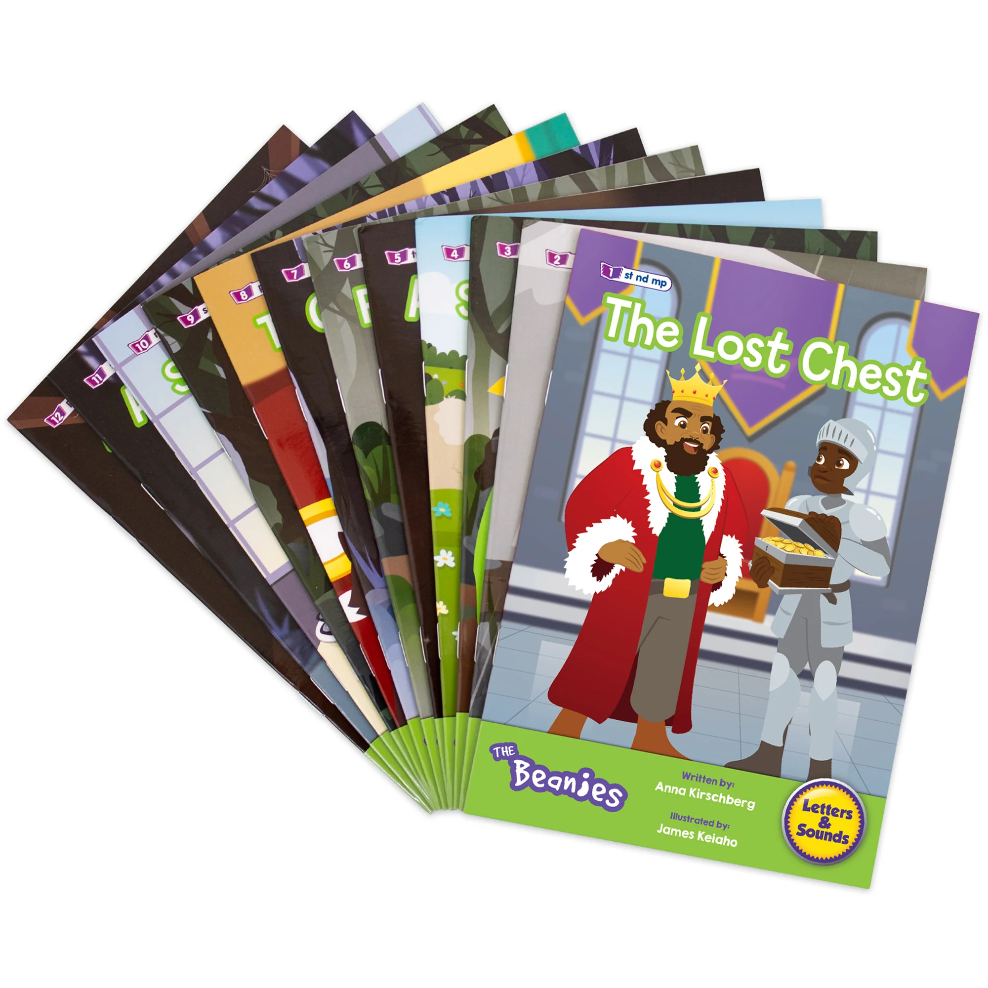 Junior Learning Beanies Diversity Phase 4 - 12 Book Hi-Lo Decodable Set - Image 4