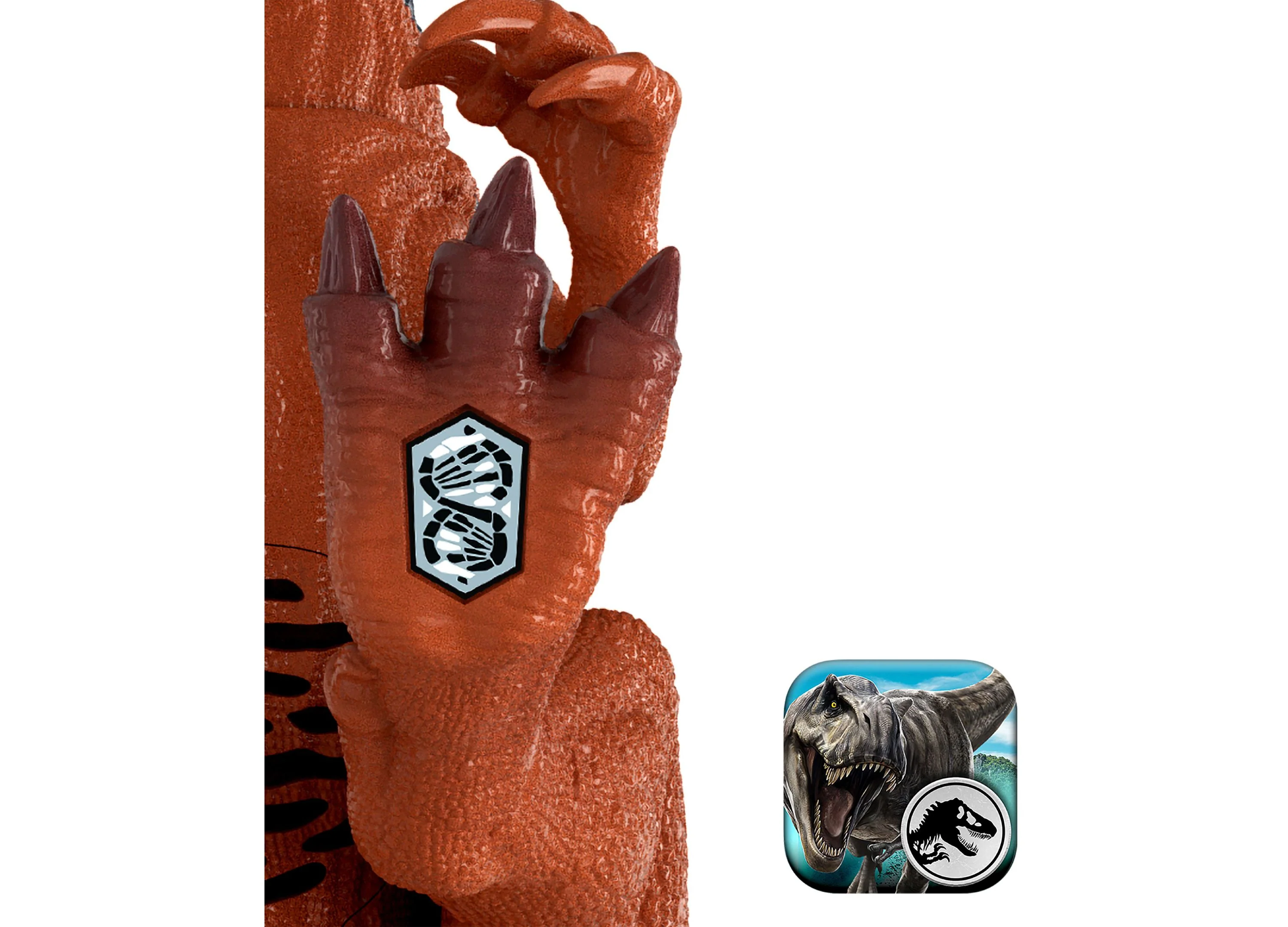 Jurassic World Wild Roar Afrovenator Dinosaur Figure with Lights & Sounds - Image 5